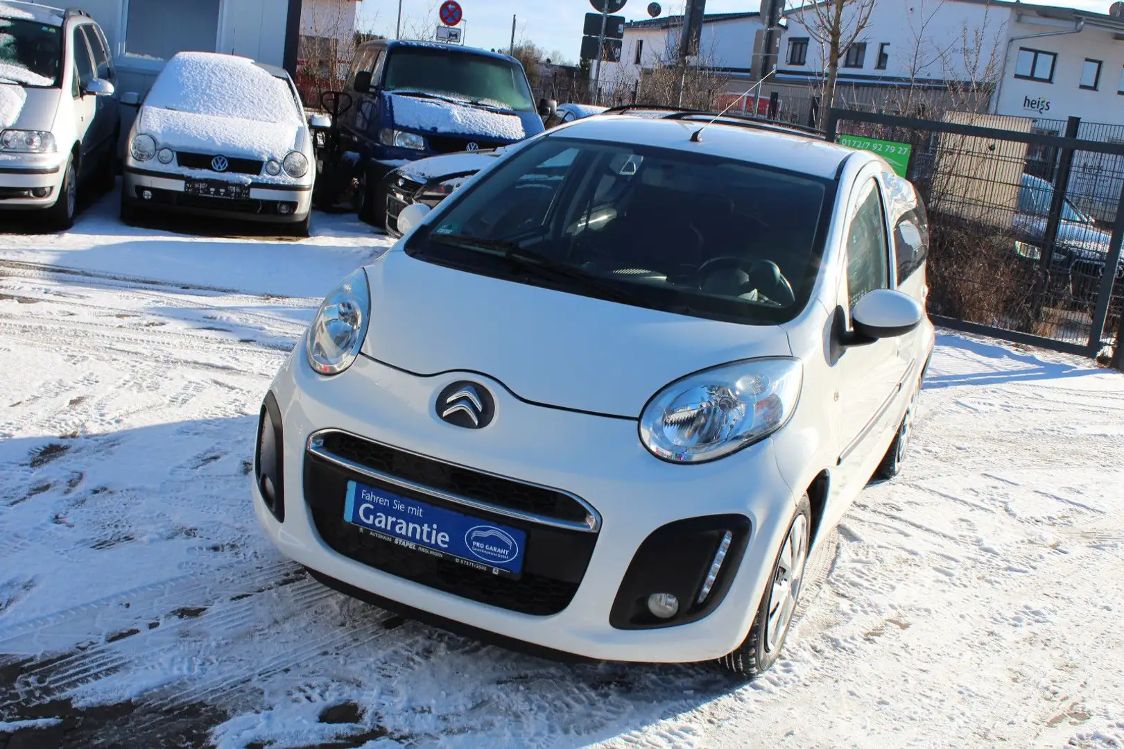 Citroen C1 Tendance 1.Hd Sh.gepfl. Tüv 06/27 Weiß - 2