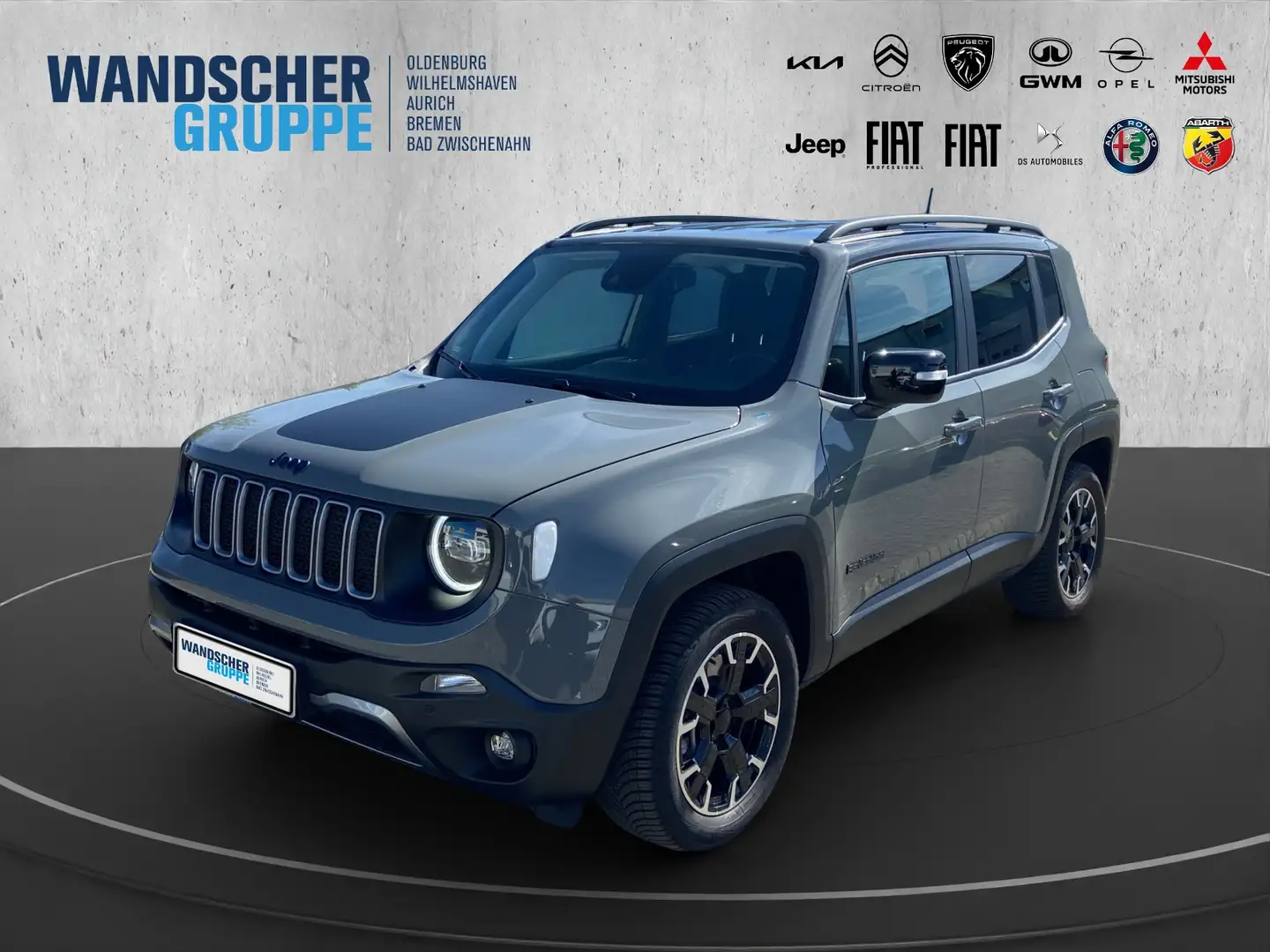 Jeep Renegade 1.3 PHEV High Upland +Navi+LED+CARPLAY Grau - 1