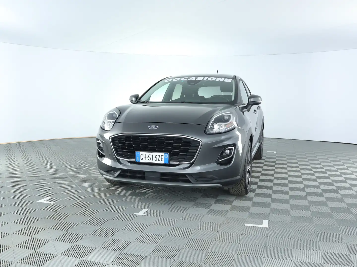 Ford Puma 1.0 ecoboost h (125cv) Auto Titanium Grigio - 2