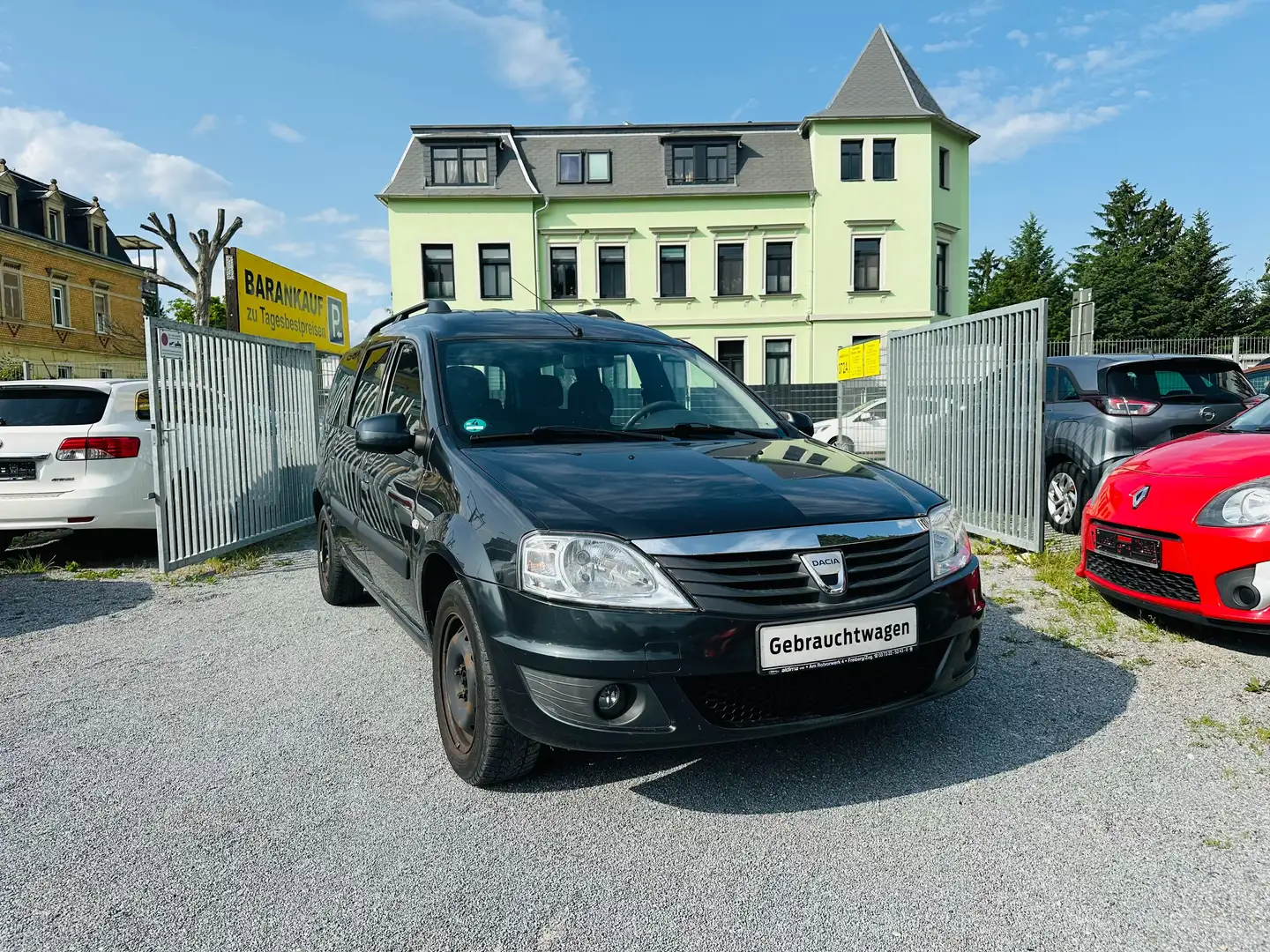 Dacia Logan Laureate ERSTE HAND KLIMA AHK EURO 4 Gris - 1