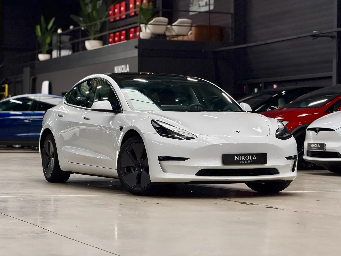 Tesla Model 3 LONG RANGE AWD - FULL SELF DRIVING - FACELIFT Weiß - 1