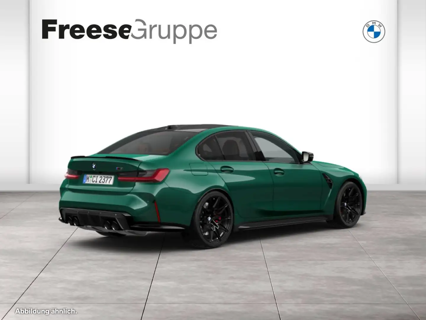 BMW M3 Competition M xDrive Grün - 2