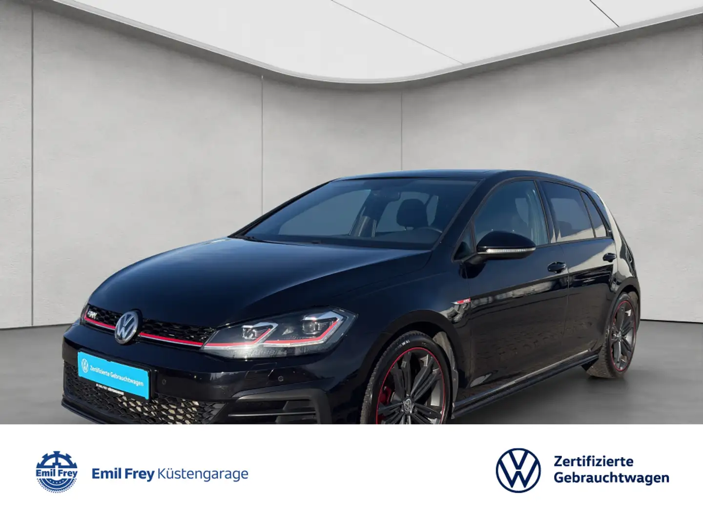 Volkswagen Golf GTI GTI 2.0l TSI 6-Gang PANO GJR ACC NAVI PDC S Zwart - 1