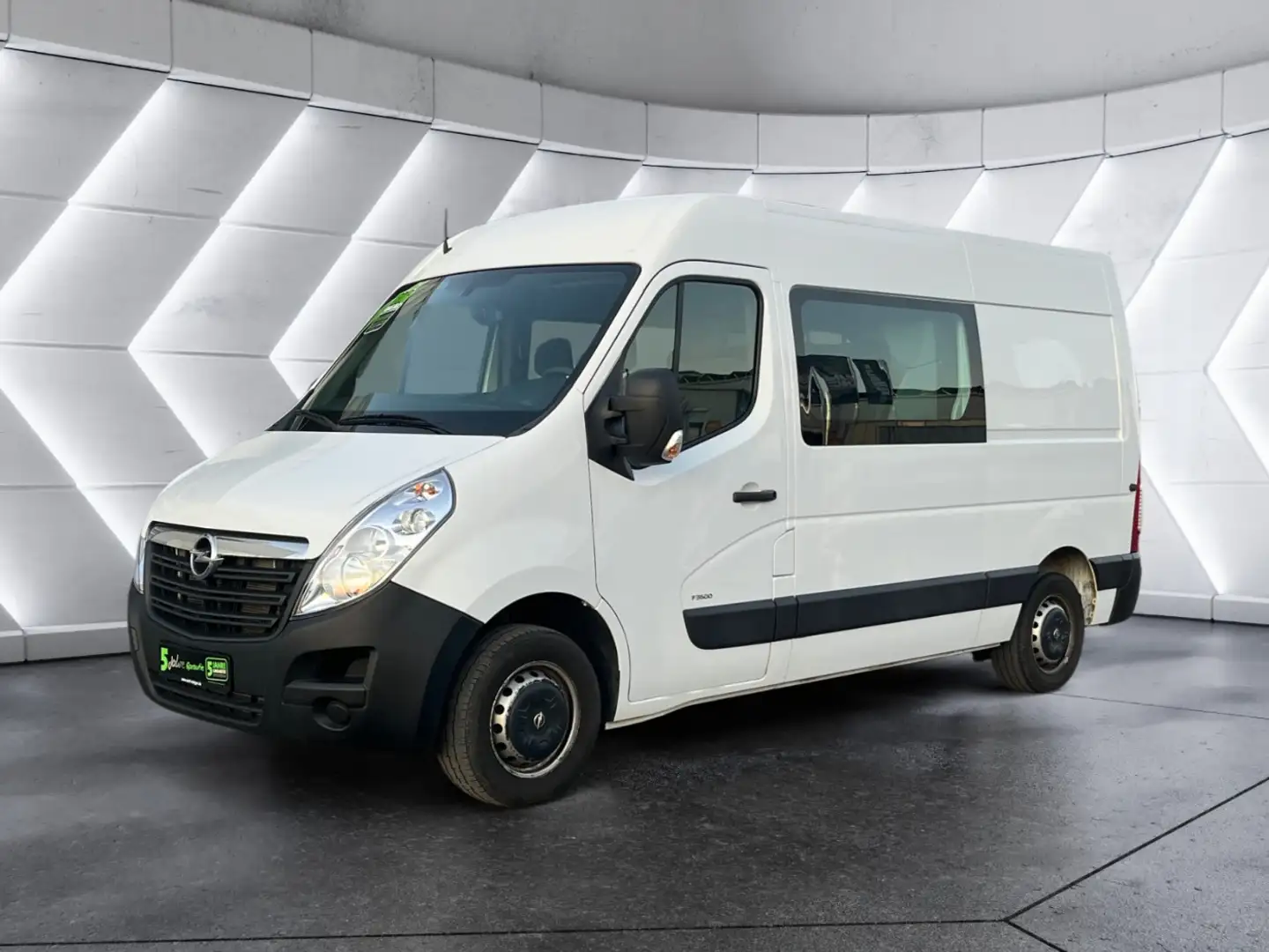 Opel Movano B L2H2 ecoFlex 3.5t  L2H2 3.5t HKa DoKa Weiß - 2