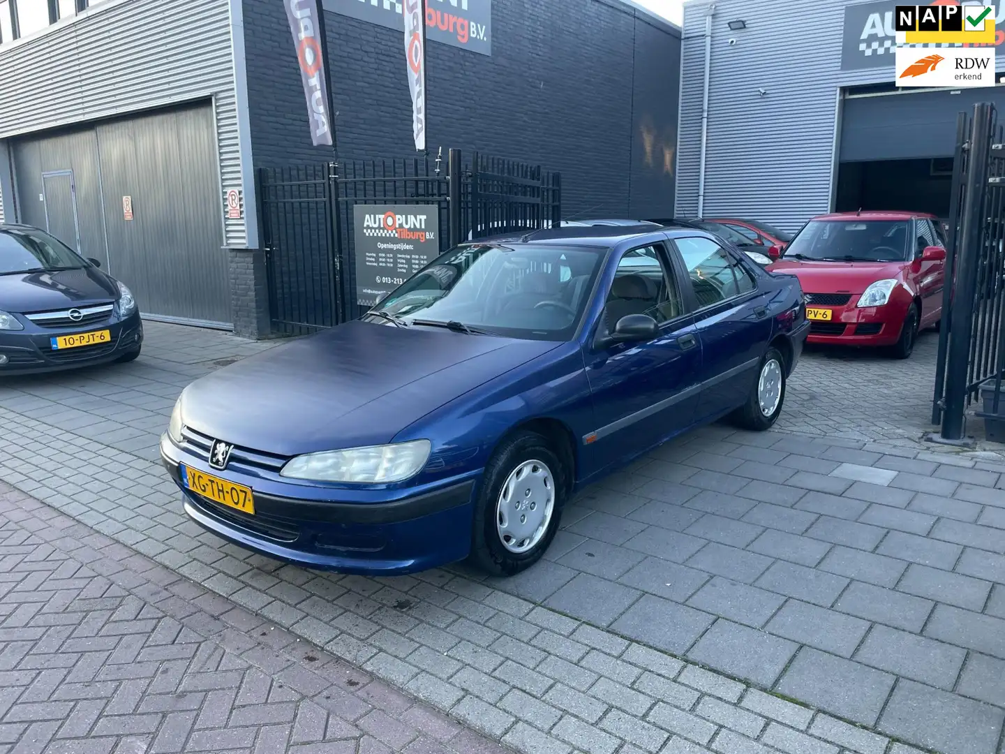 Peugeot 406 1.8-16V SR Automaat 2e Eigenaar! Airco NAP APK Blau - 1
