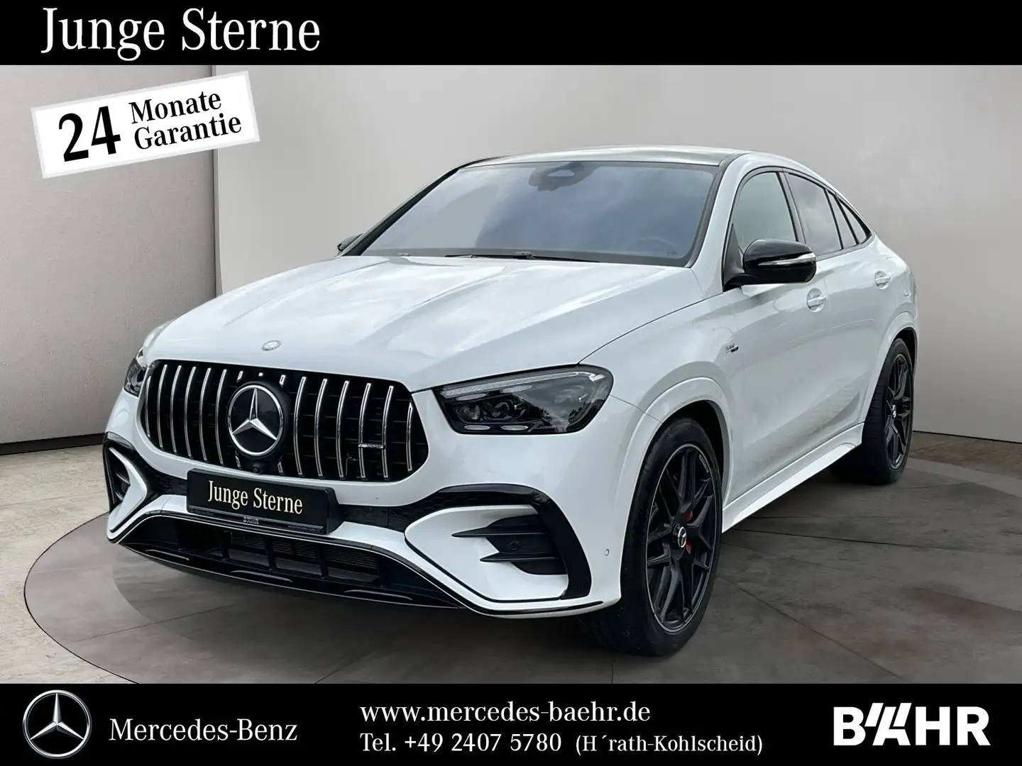 Mercedes-Benz GLE 53 AMG GLE 53 Hybrid 4M+ Coupé PremiumPlus/Pano/AHK/22" Weiß - 1