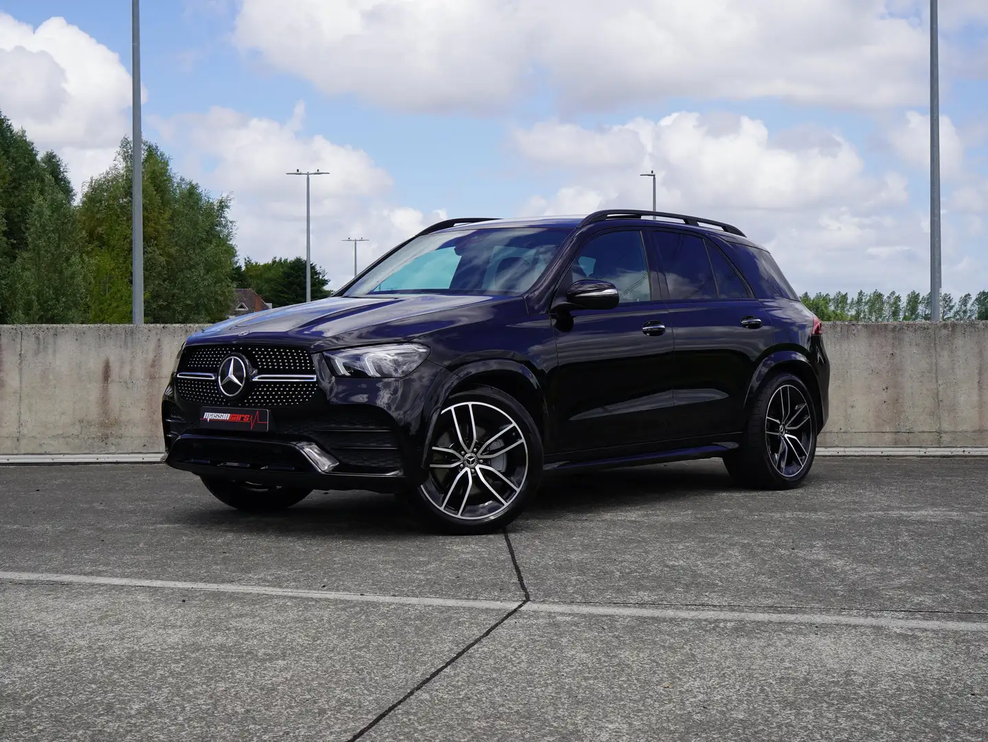 Mercedes-Benz GLE 300 PANO | 360° | BURMESTER | LUCHTVERING Noir - 1