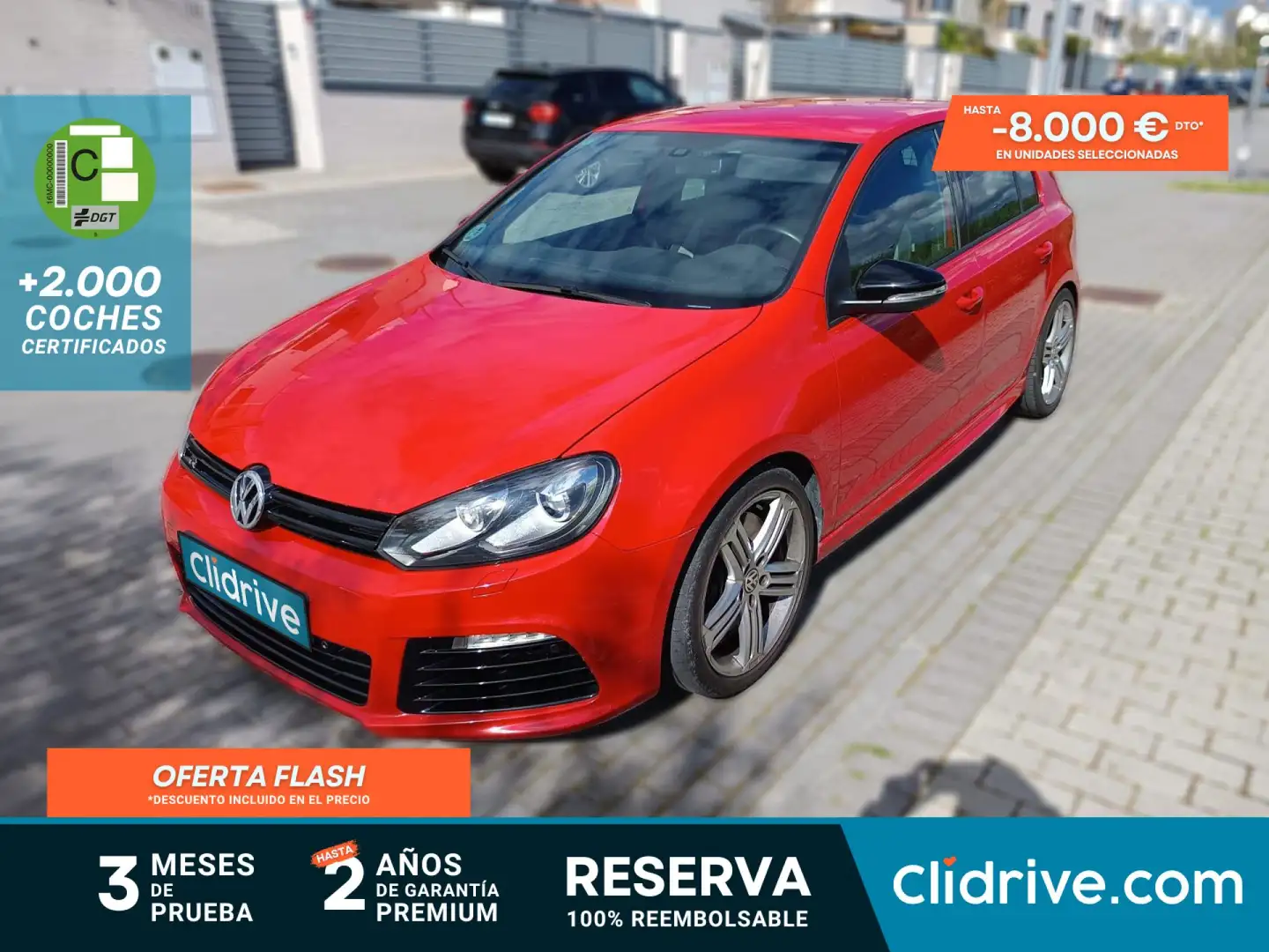 Volkswagen Golf 2.0 TSI 270cv DSG 4Motion R Rojo - 1