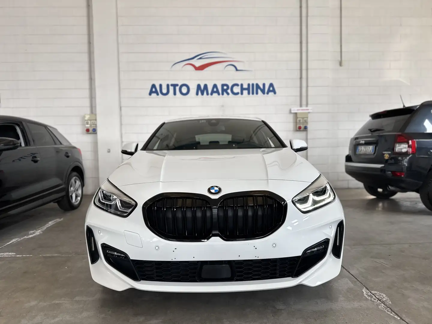 BMW 118 118i Msport FULL M-SPORT Blanc - 2