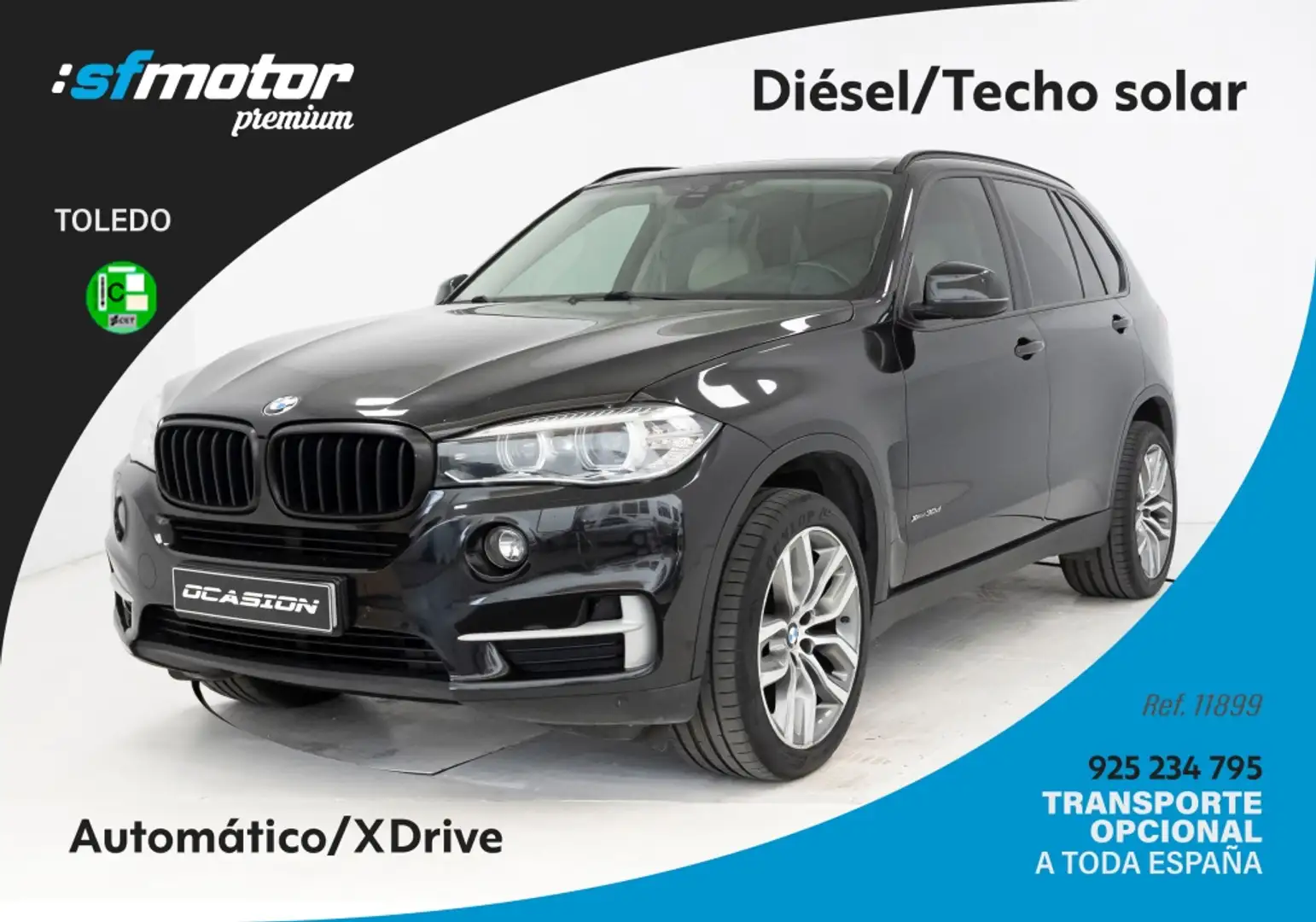 BMW X5 xDrive 30dA Negro - 1