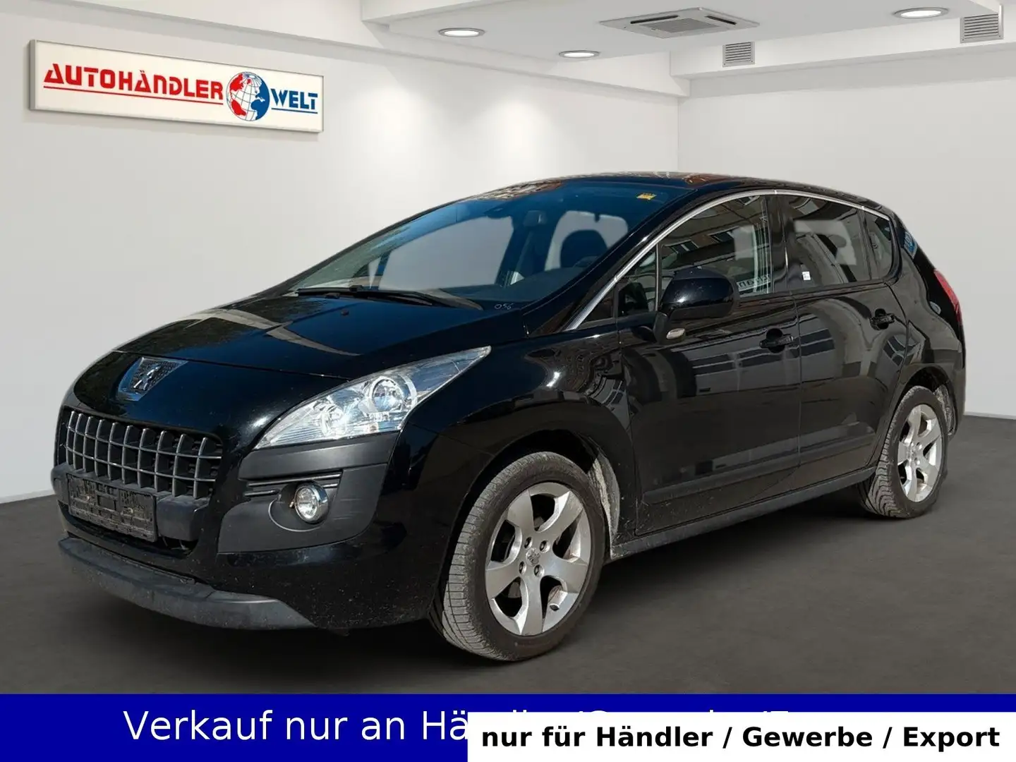 Peugeot 3008 1.6 HDi Klimaautomatik Pano PDC AHK Schwarz - 1