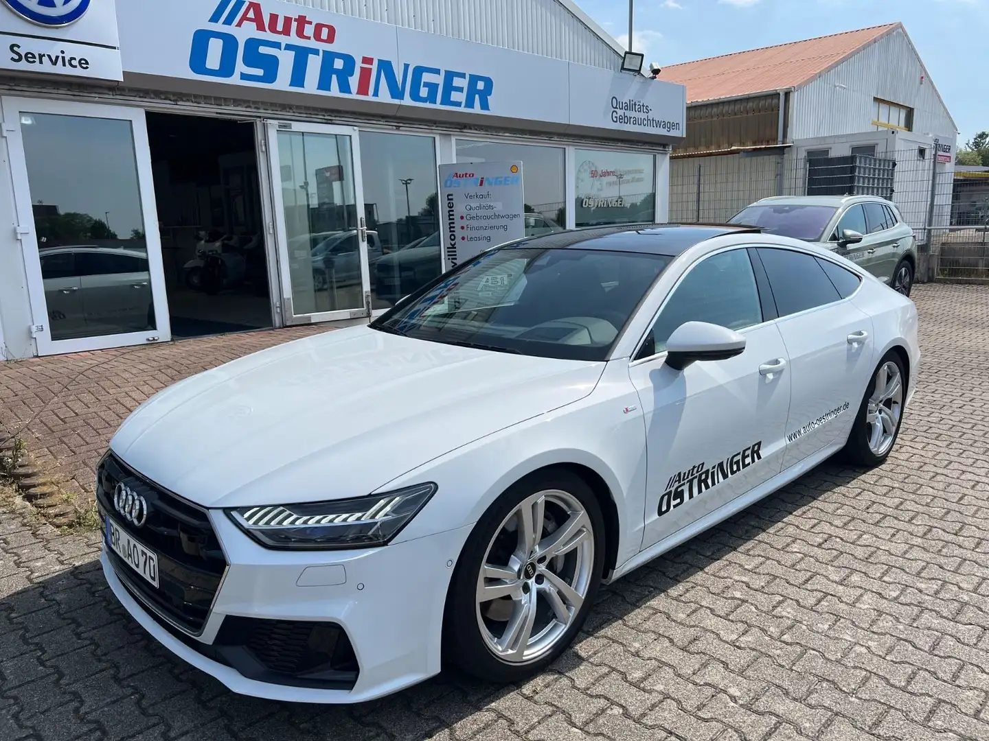 Audi A7 Sportback 3,0 TFSI S-Line Pano 360° Luft Blanco - 1