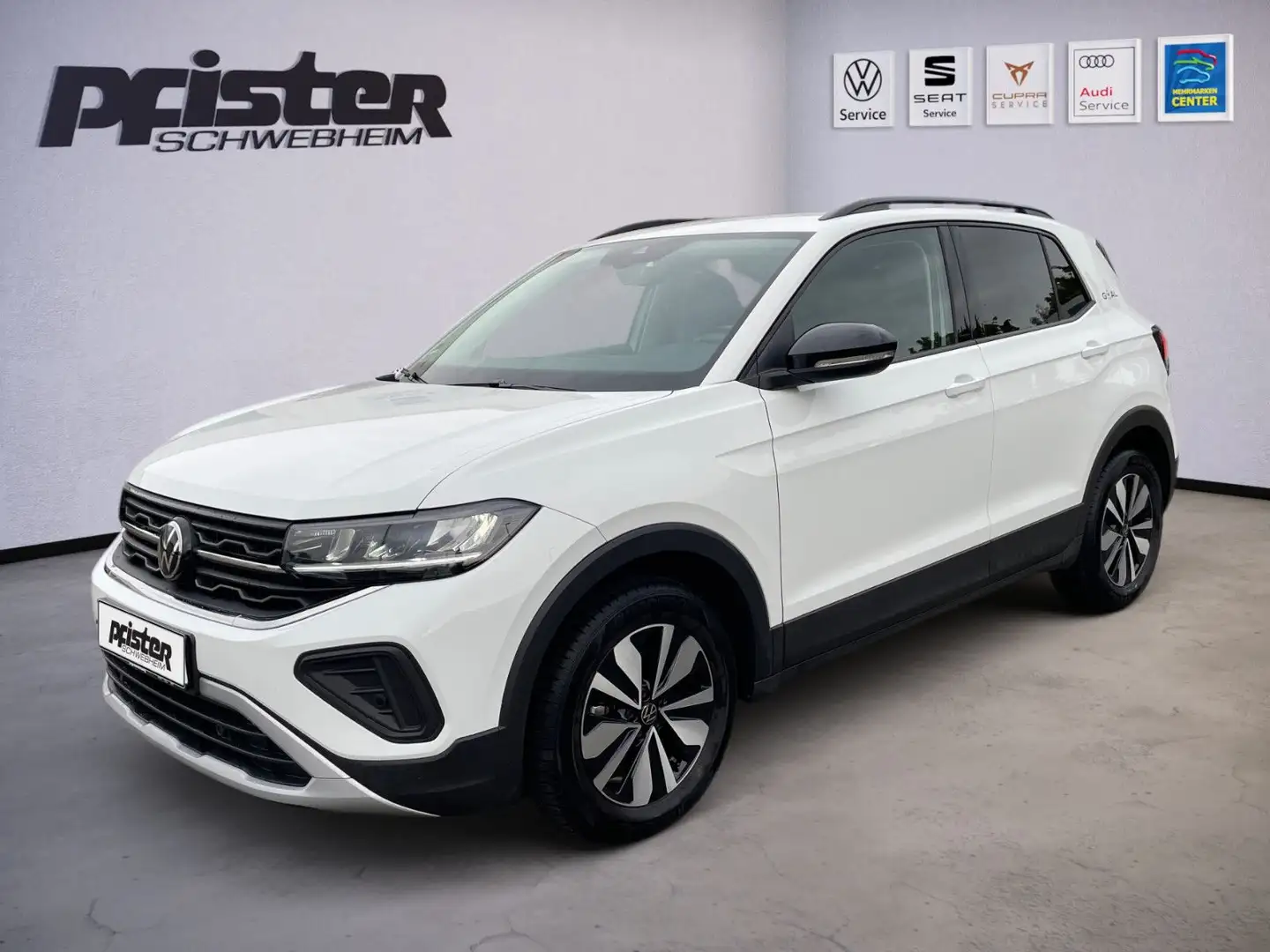 Volkswagen T-Cross 1.0 TSI 85 kW Goal Blanc - 1