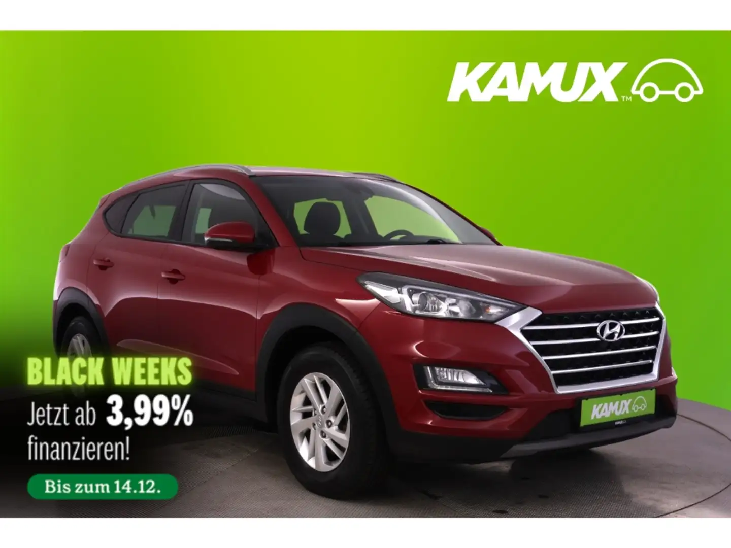 Hyundai TUCSON 1.6CRDi Aut.NAVI+KAMERA+AHK Roşu - 1