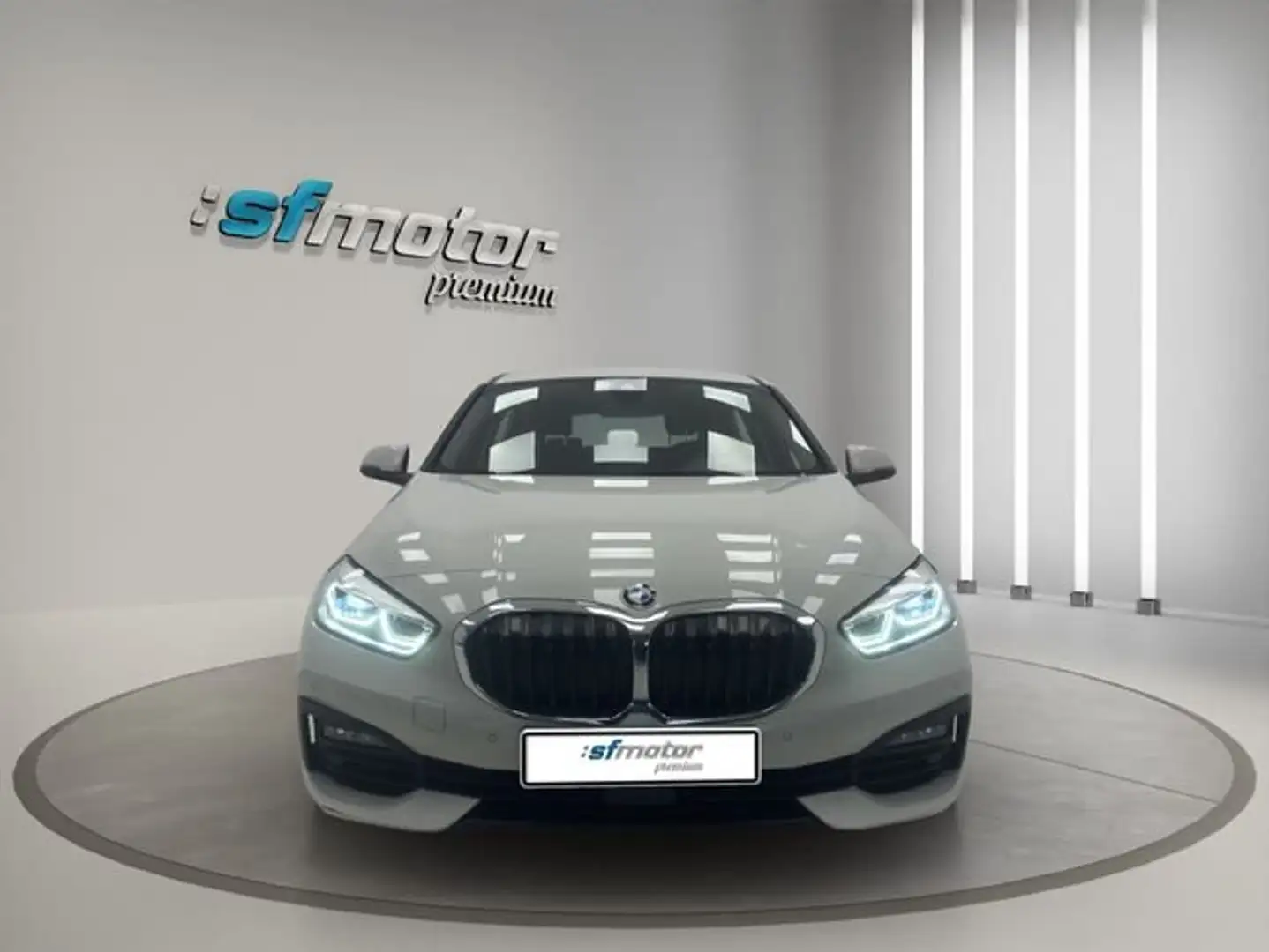 BMW 116 116d Blanc - 2