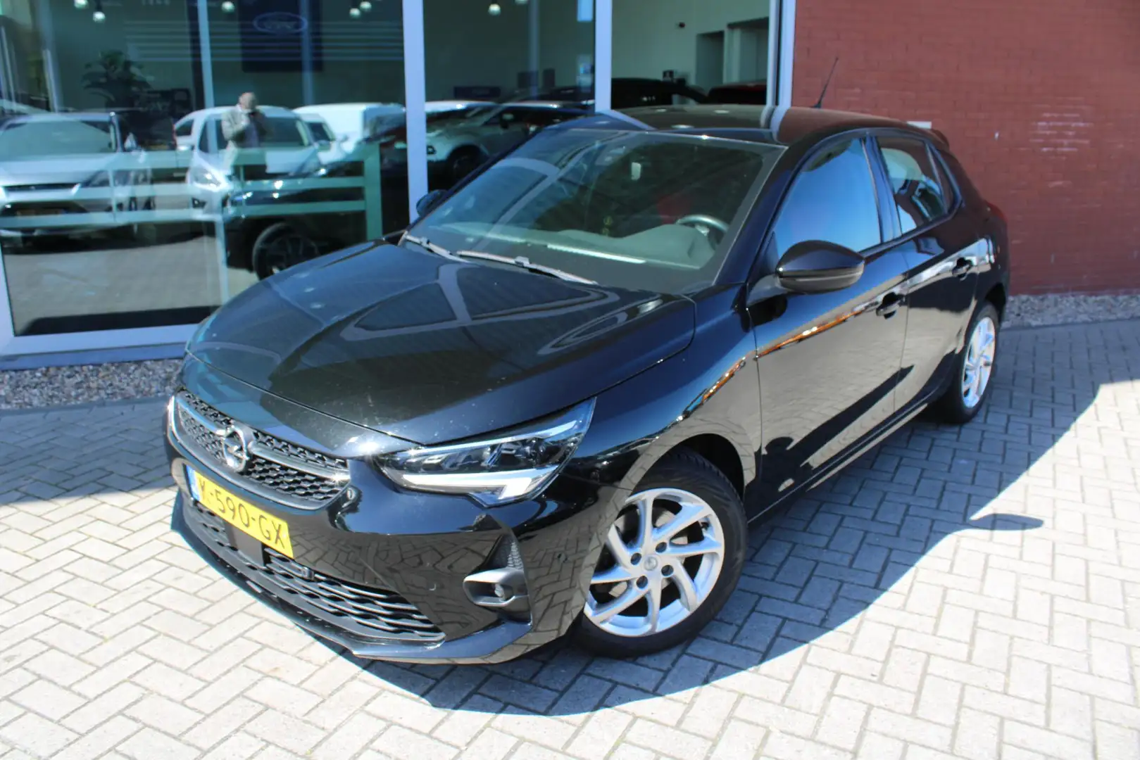 Opel Corsa 1.2 Turbo 100 PK GS Line Automaat | Camera | Navig Noir - 2