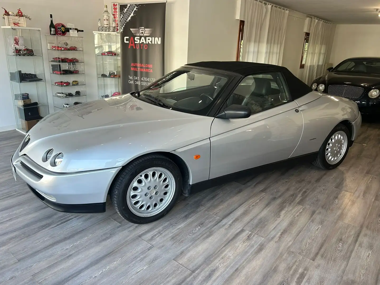 Alfa Romeo Spider 2.0 ts 16v L capote elett.TARGA ORO Argento - 2