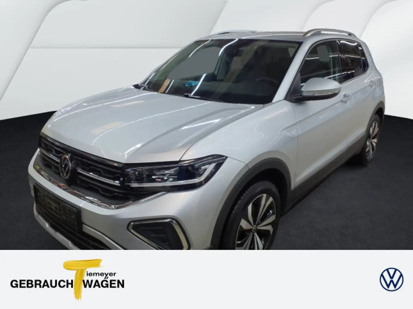 Volkswagen T-Cross 1.0 TSI DSG STYLE LM17 NAVI CLIMATRONIC Plateado - 1