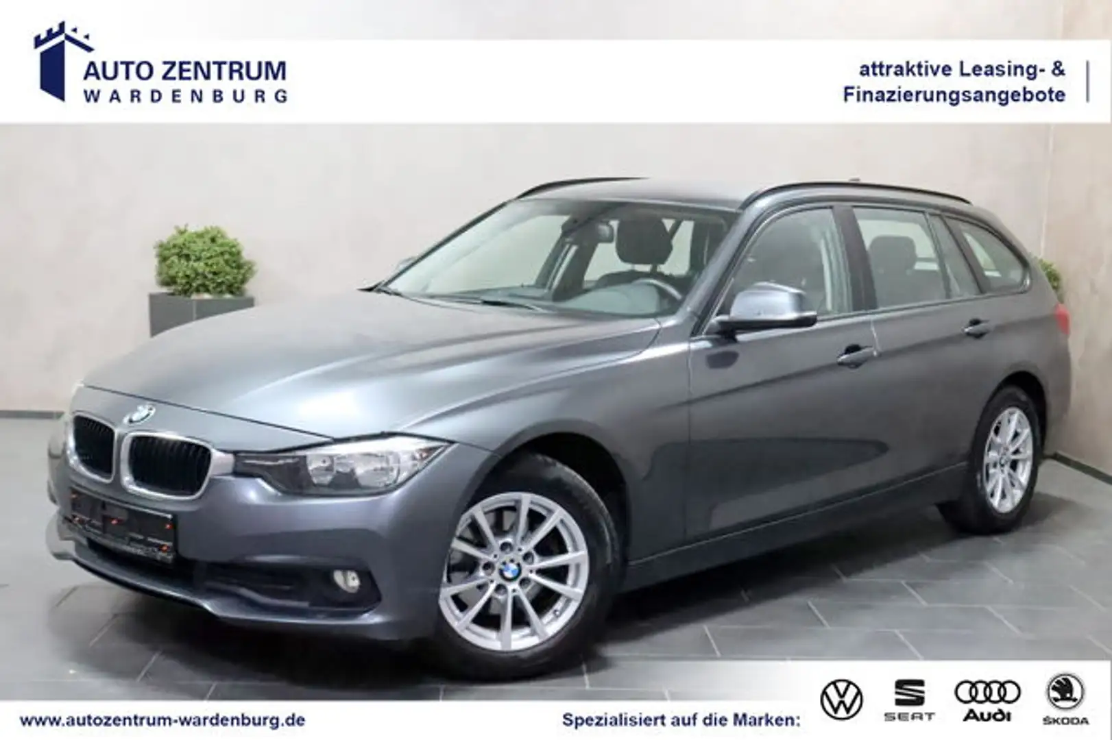 BMW 316 Touring Advantage TEMPO SHZ el. Heckklappe Grau - 1
