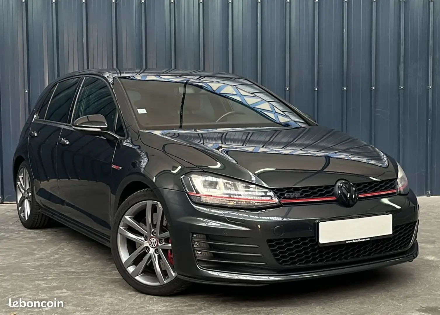 Volkswagen Golf 7 GTI Performance 230ch Boite Automatique DSG6 Garantie 1 An Suivi Complet Caméra de Recul intérieur cuir -Démarrage sans - 1