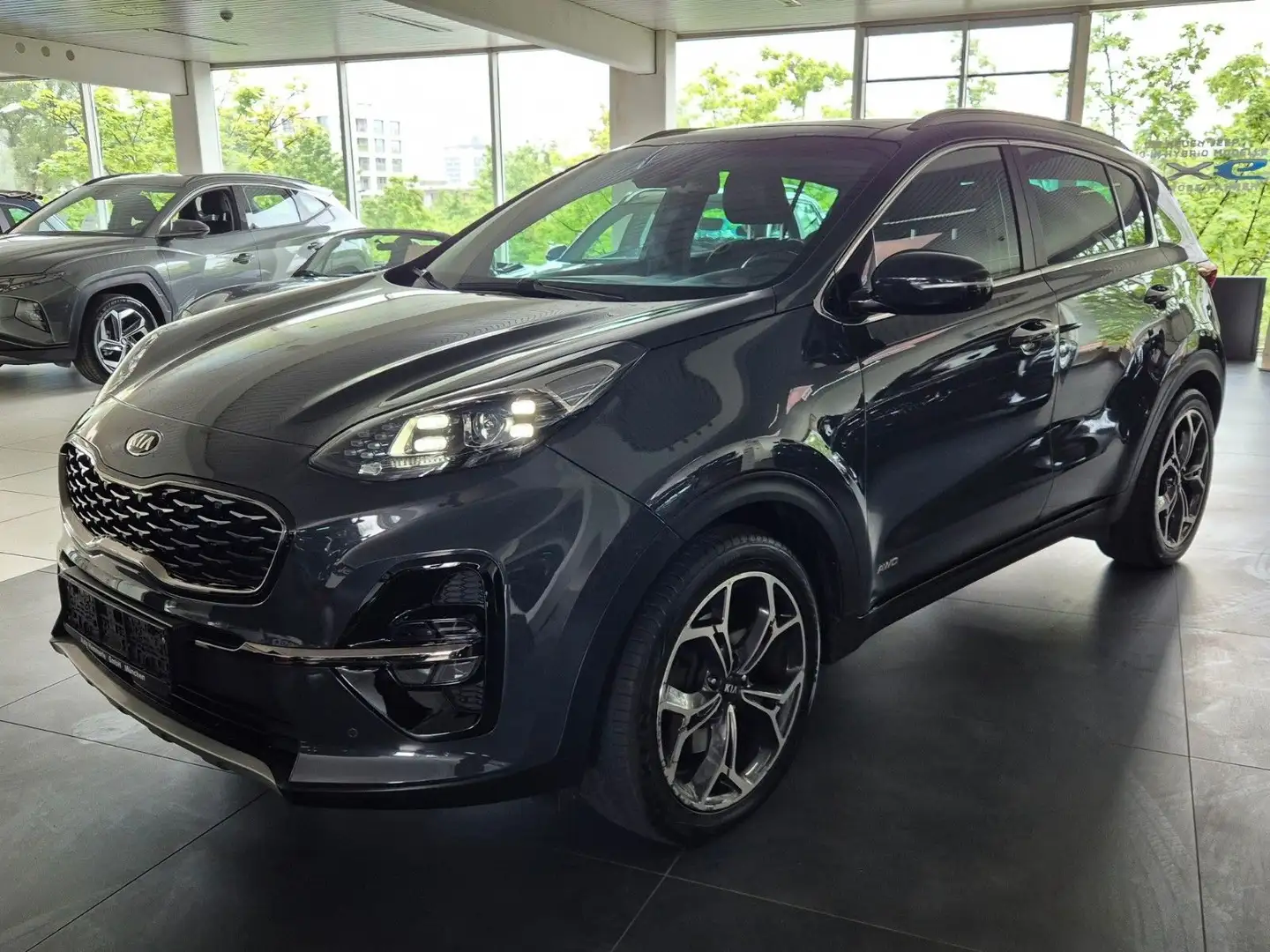 Kia Sportage GT-Line 4WD*SzBL*PANO*360*ACC*LEDER* Gris - 1