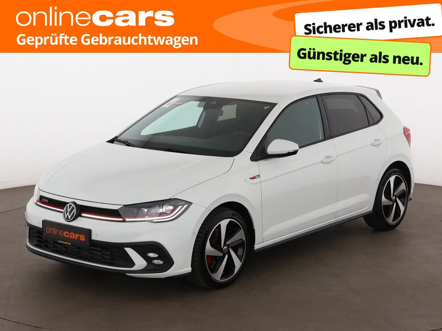 Volkswagen Polo GTI Polo VI 2.0 TSI GTI Aut MATRIX RADAR SITZHZG TEMP Weiß - 1