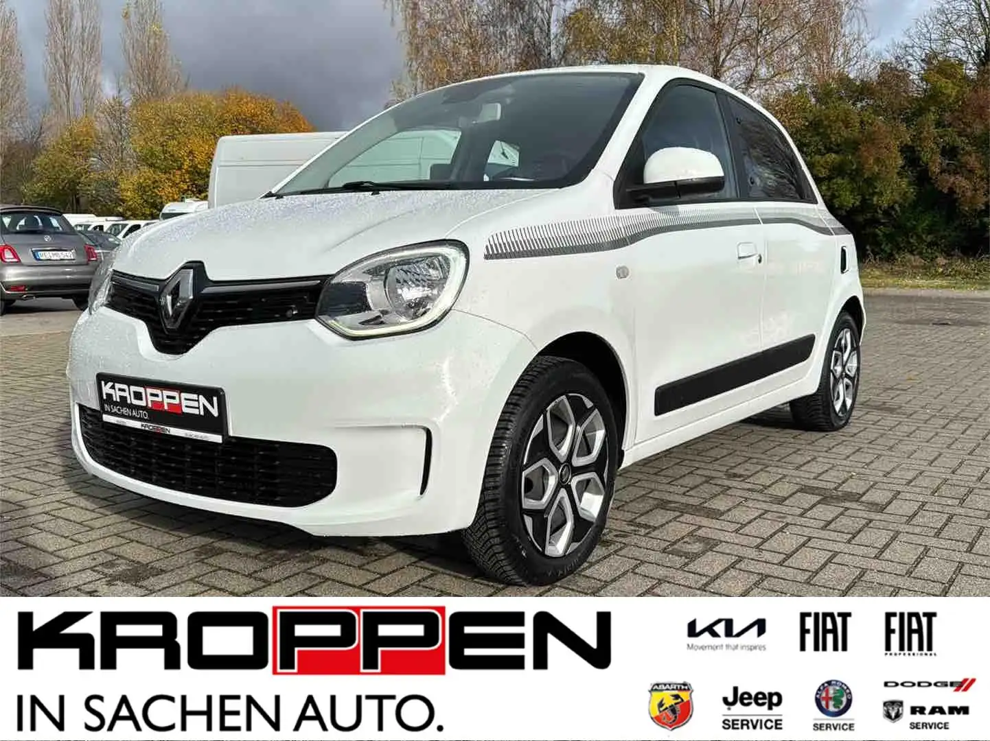 Renault Twingo Limited 1.0 SCe SHZ Radio BT M+S-Allwetter Weiß - 1