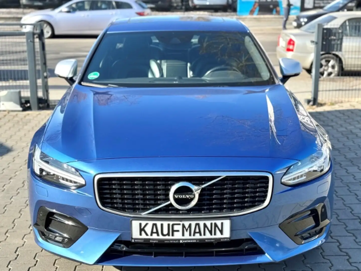 Volvo S90 R Design T5 Memory+Kamera+AHK+Allwetter Blau - 2