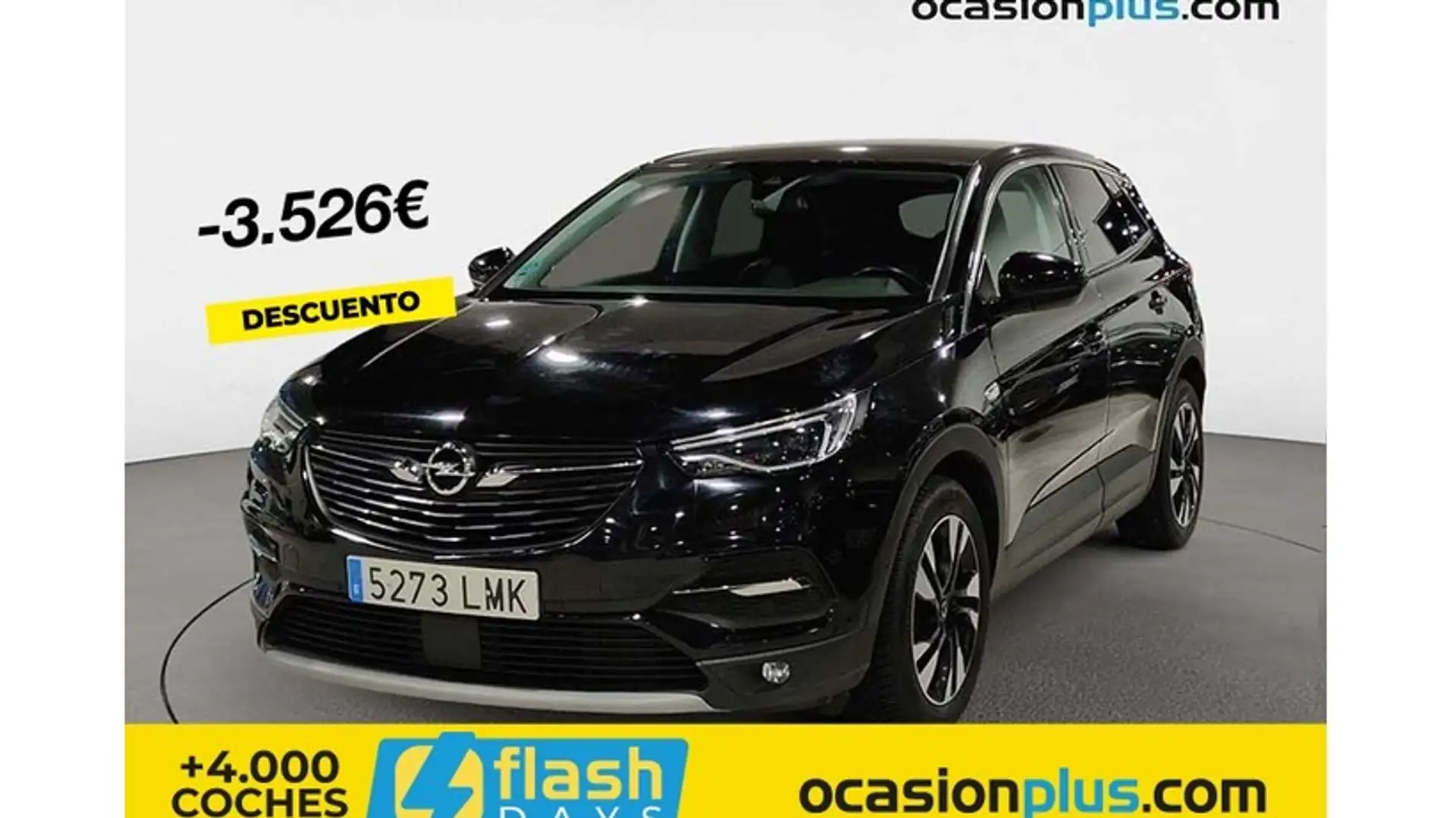 Opel Grandland X 1.2T S&S Ultimate Aut. 130 Negro - 1