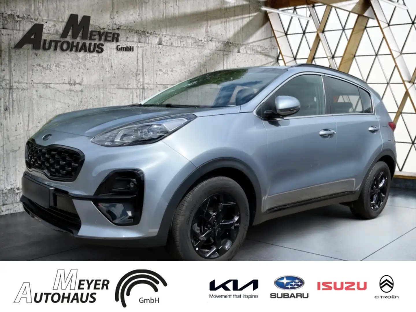 Kia Sportage 1.6 T-GDI BLACK EDITION +Premium-Paket Plateado - 2