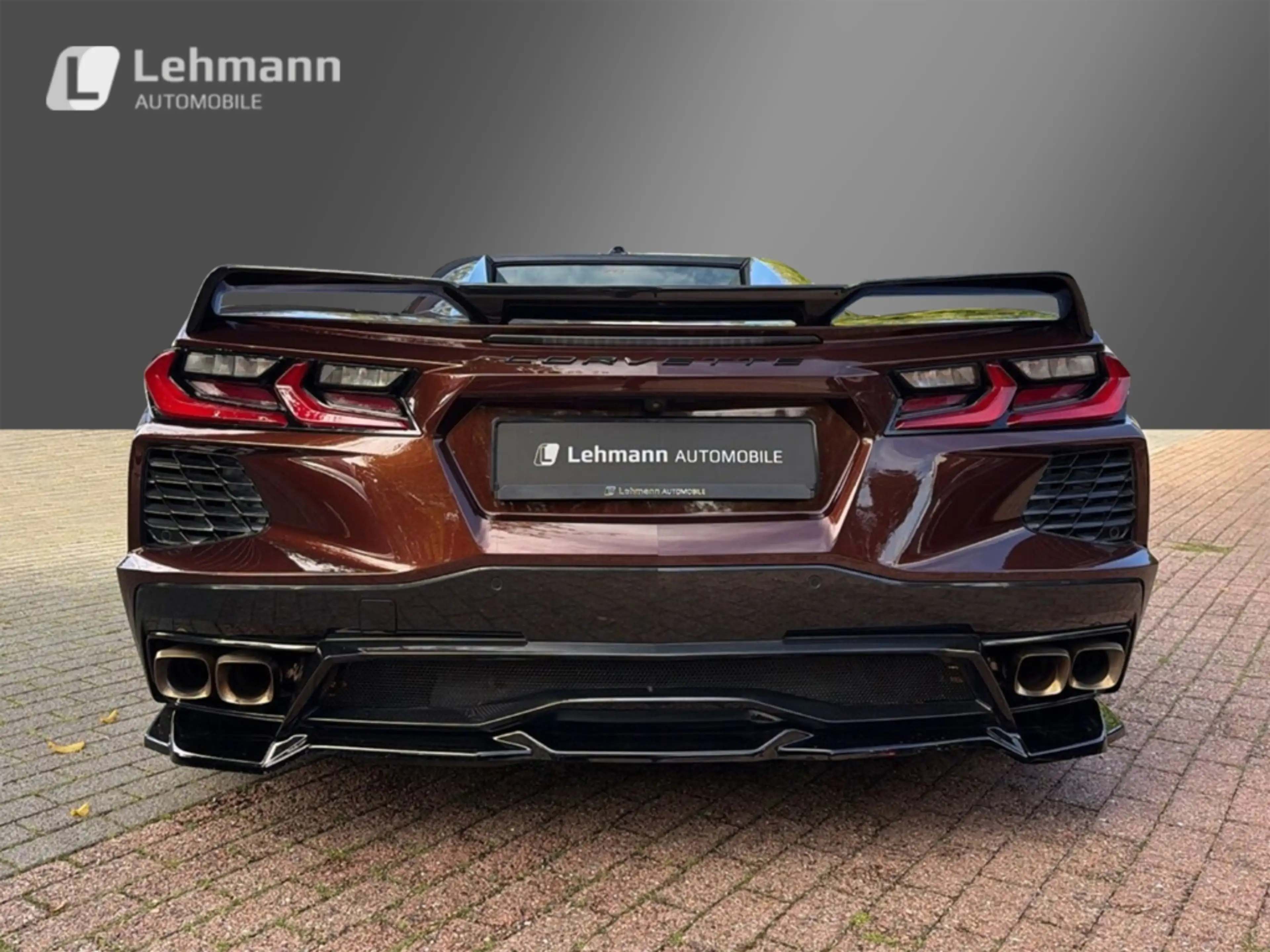 Corvette C8 Cabrio Stingray 6.2 V8 3LT Lift Caffeine Brown Met — photo 5