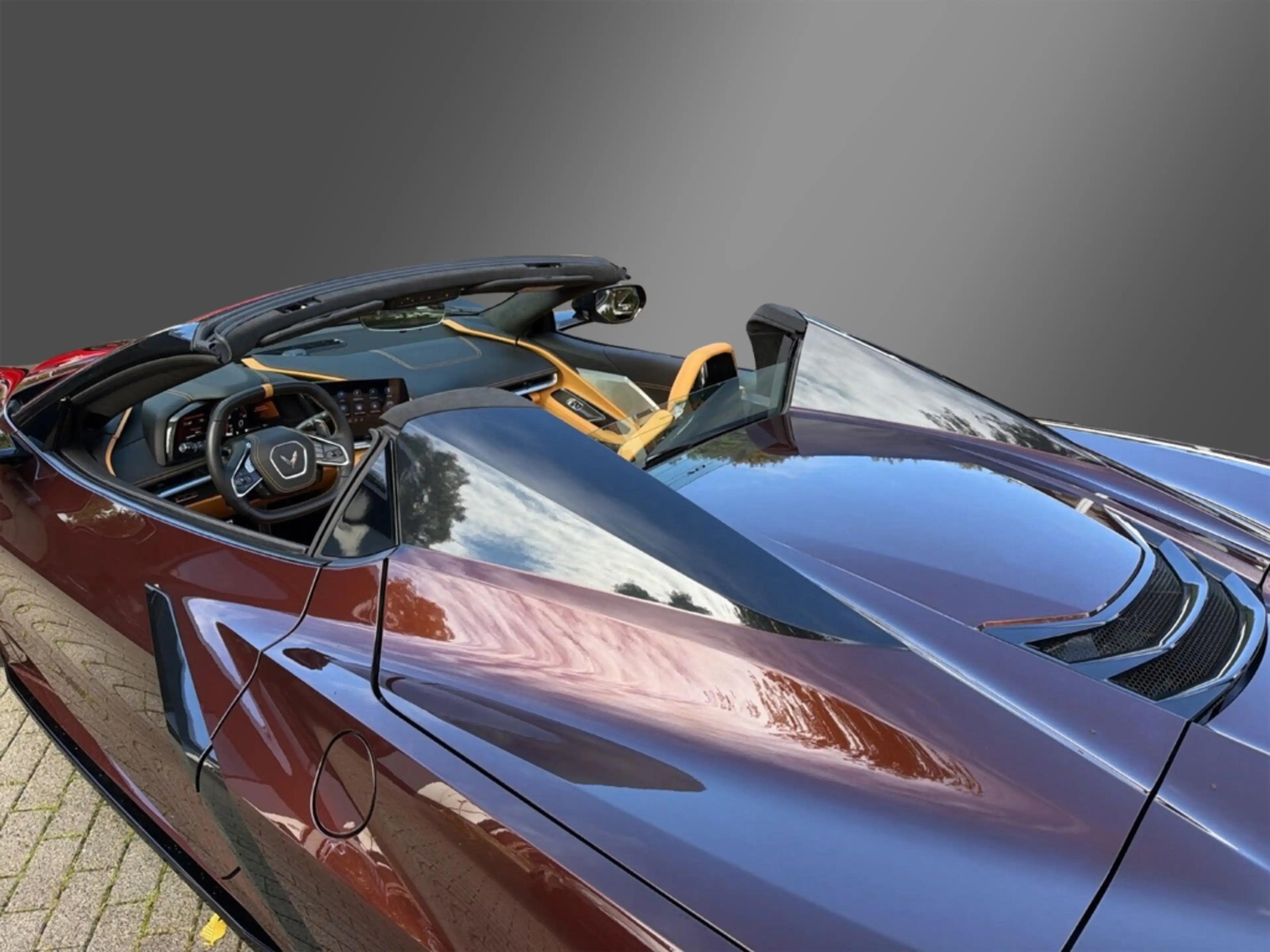 Corvette C8 Cabrio Stingray 6.2 V8 3LT Lift Caffeine Brown Met — photo 8