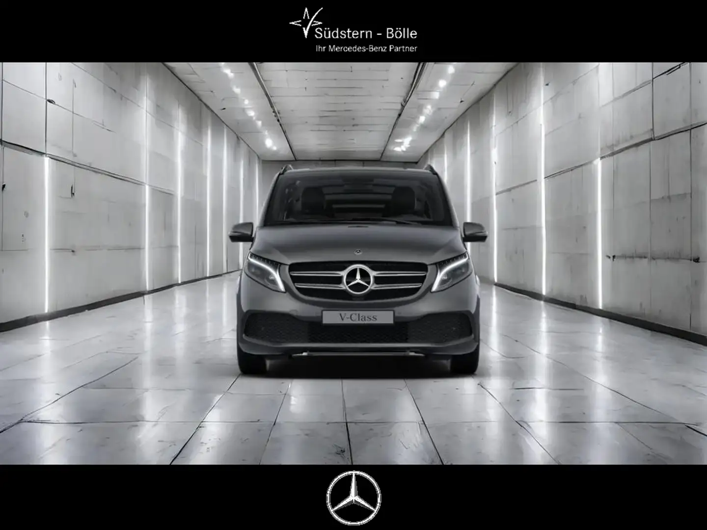 Mercedes-Benz V 220 EDITION  MBUX+NAVI+KAMERA+TEMPOMAT+LED Grigio - 2