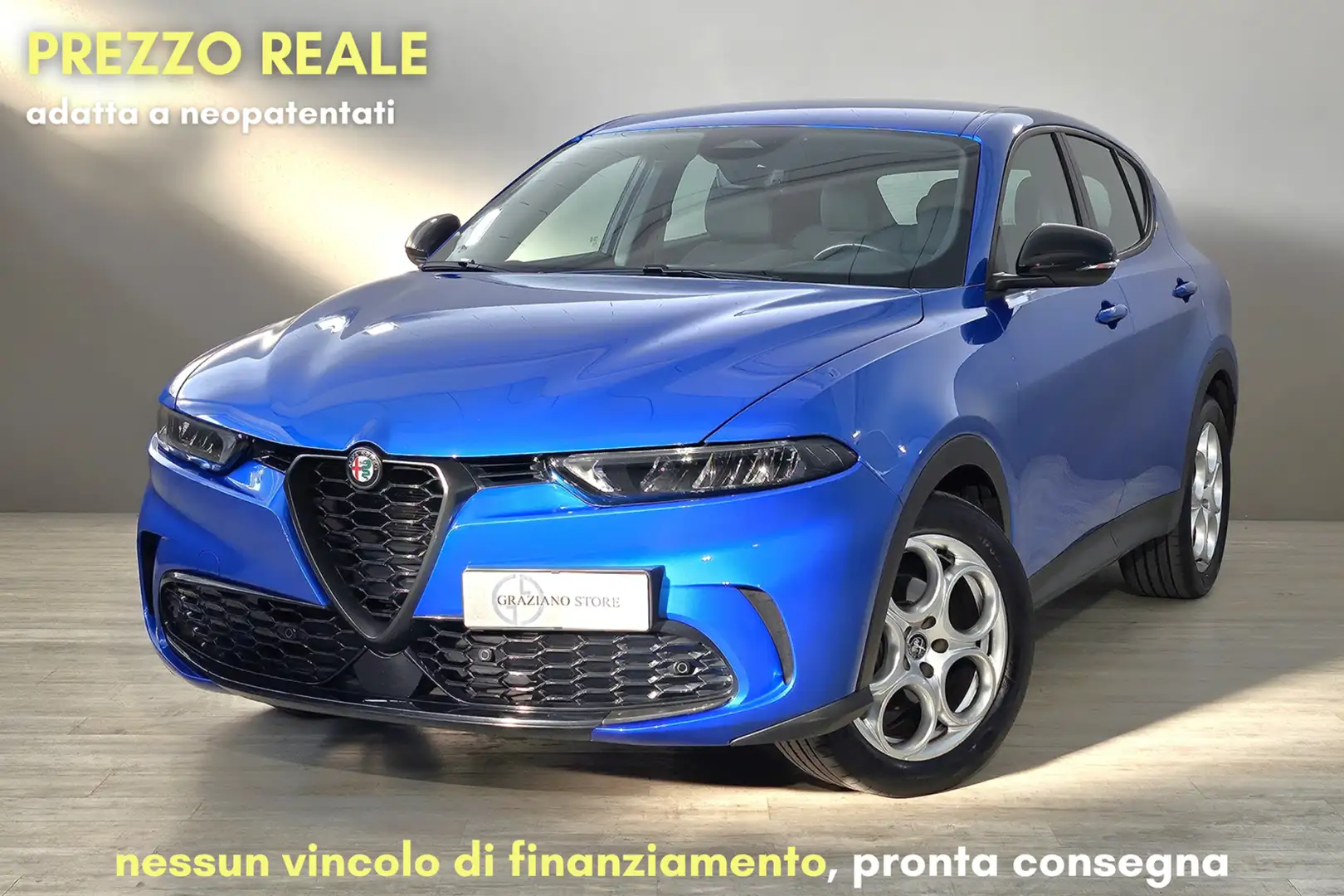 Alfa Romeo Tonale 1.5 130 CV MHEV TCT7 Sprint Bleu - 1