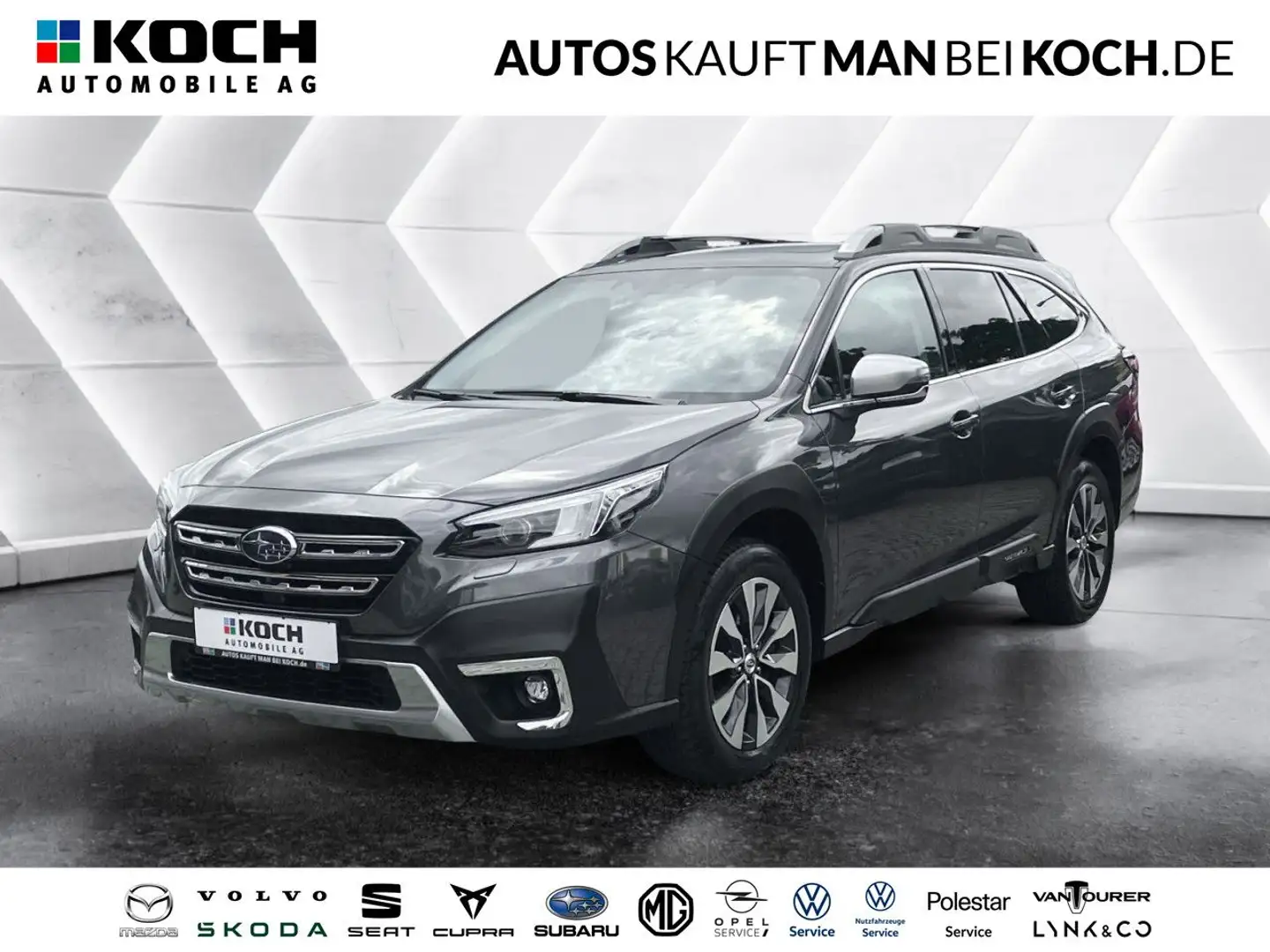 Subaru OUTBACK 2.5i Platinum LED NAVI ACC SHZ R-KAM PDC Gris - 1