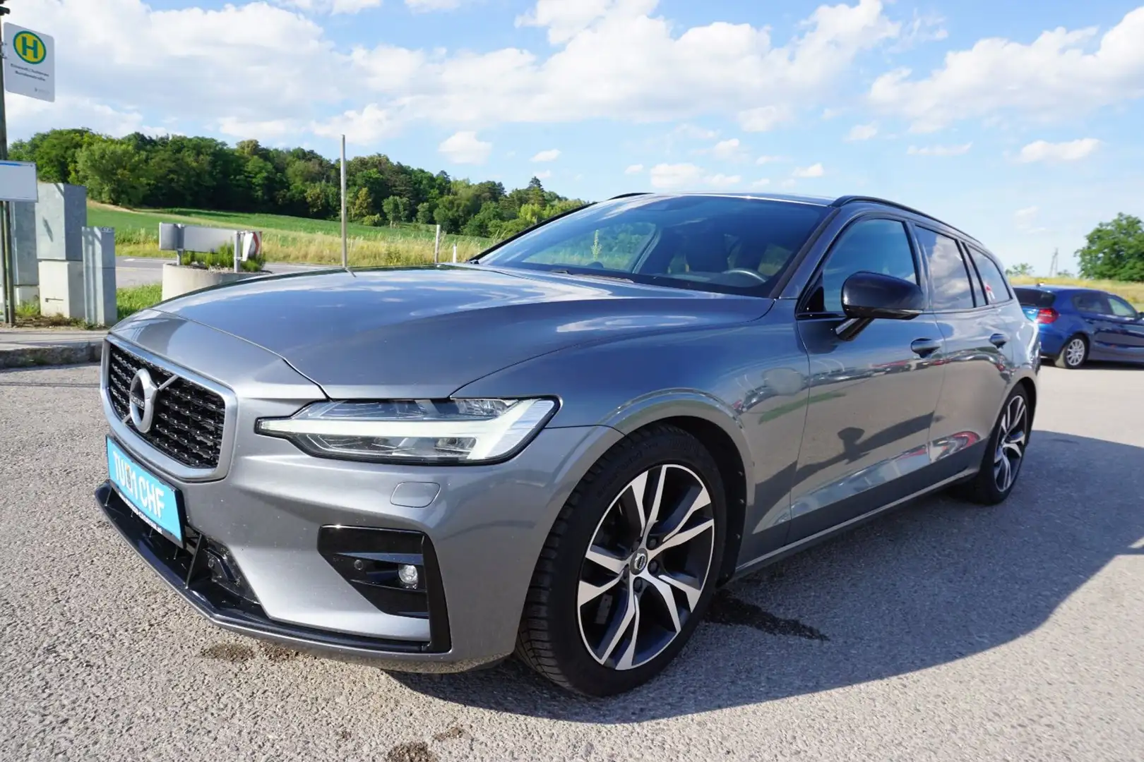 Volvo V60 V 60 T6 AWD R-Design Grau - 2