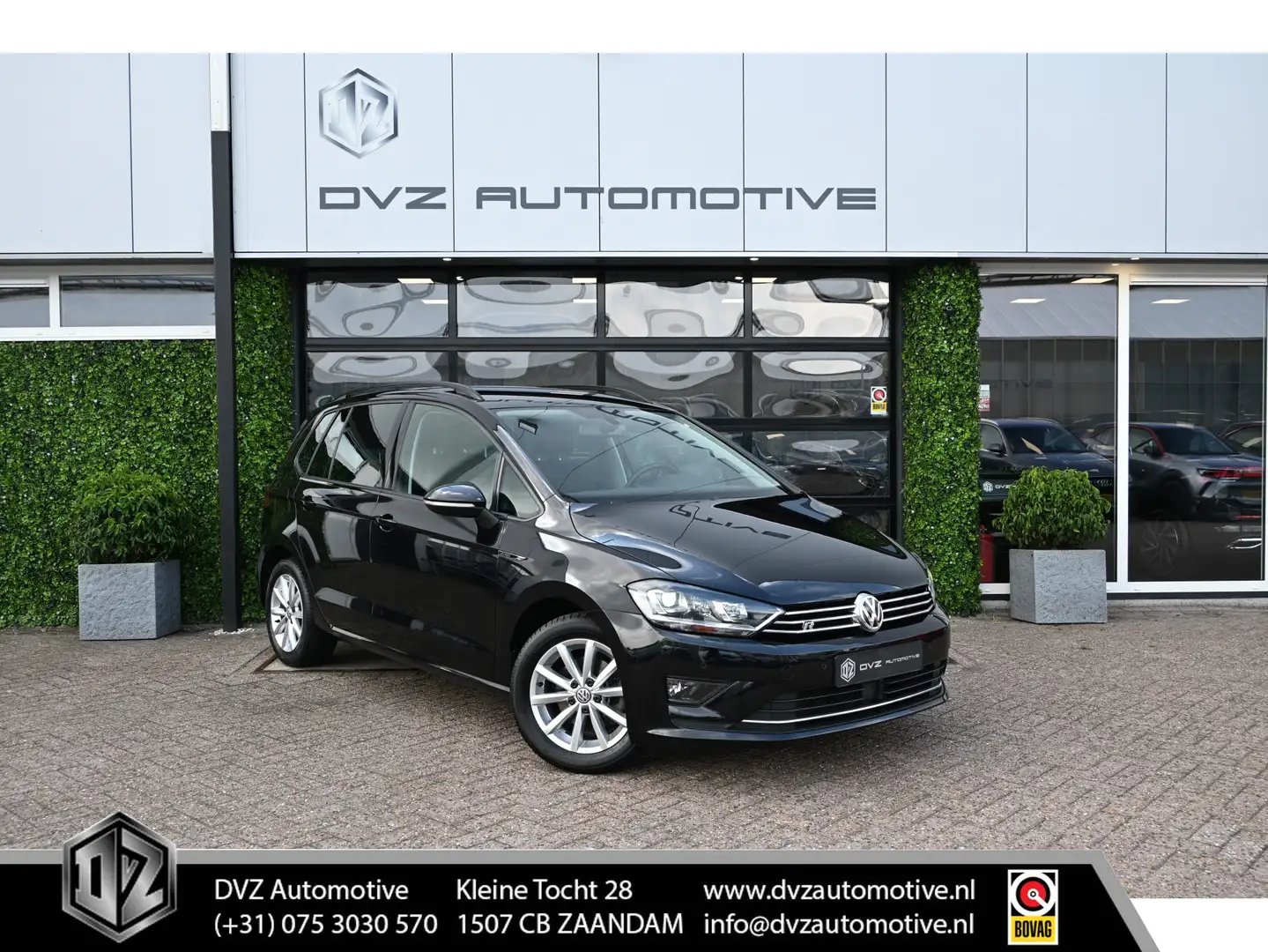 Volkswagen Golf Sportsvan 1.4 TSI Highline Business R DSG | Navi | Cruise | Zwart - 1