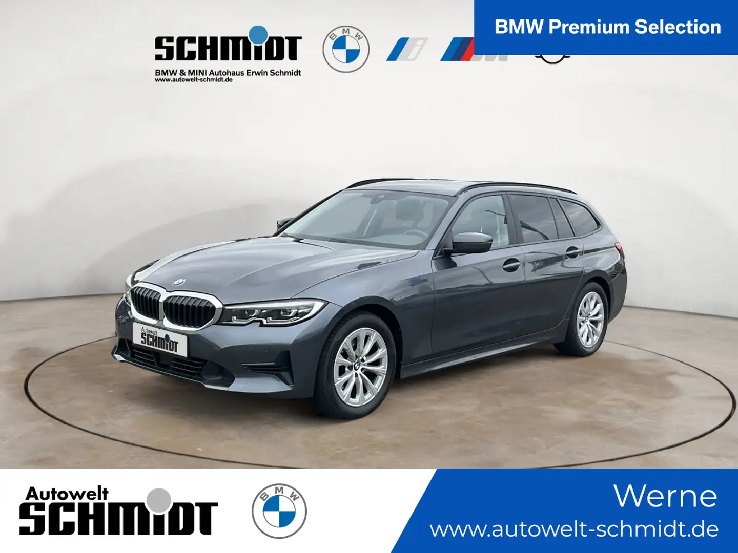 BMW 320 d Touring Advantage + 2Jahre-BPS.-GARANTIE Grau - 1