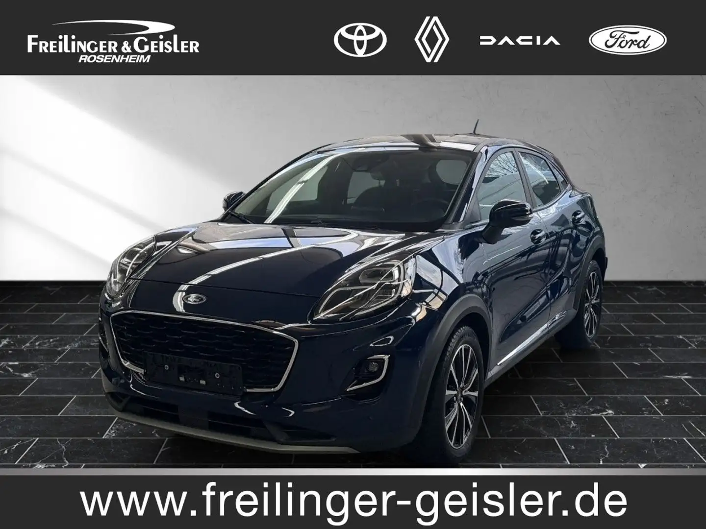 Ford Puma Titanium Bluetooth Navi LED Klima el. Fenster Bleu - 1