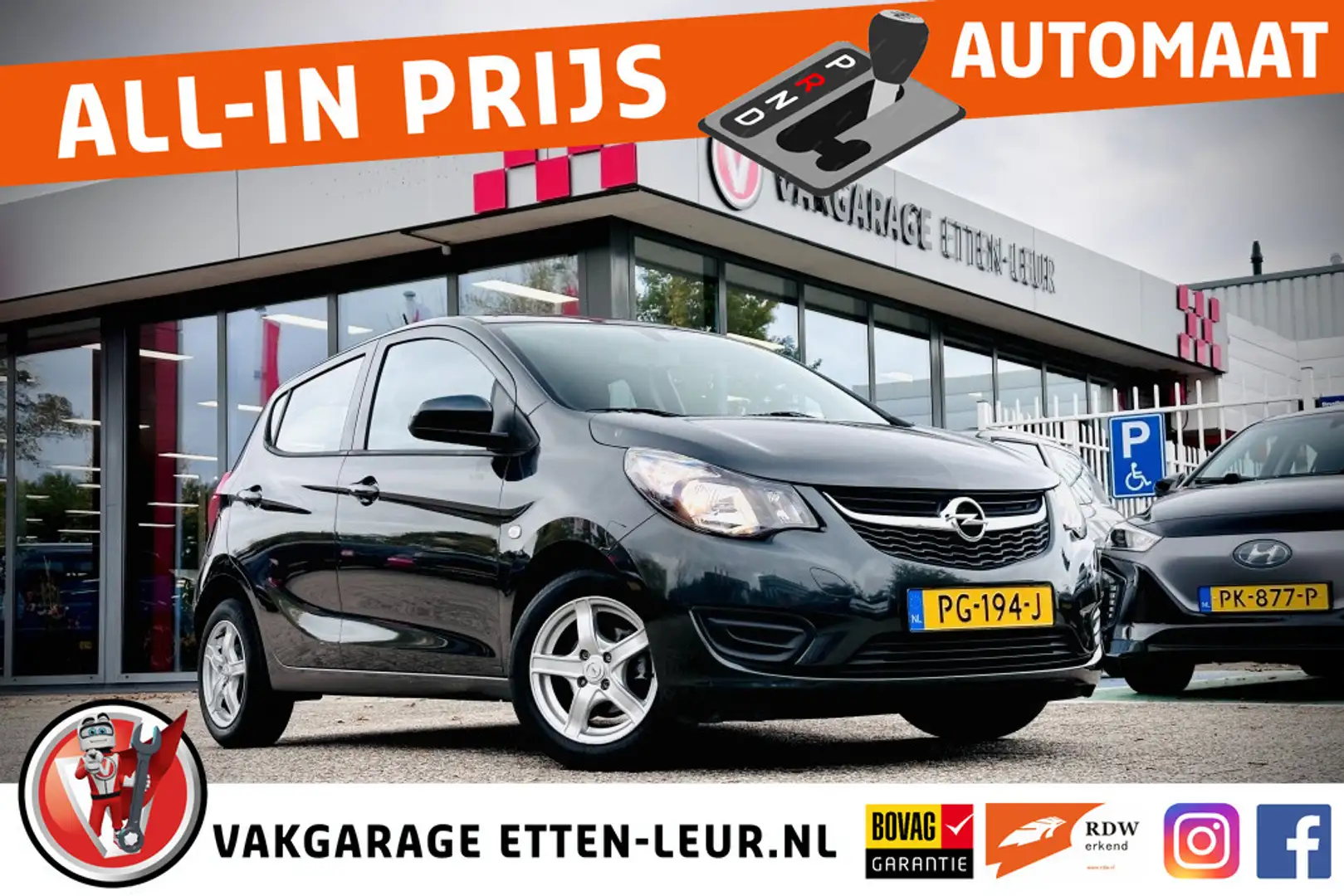 Opel Karl 1.0 ecoFLEX Edition | AIRCO | APPLE + ANDROID | CR Gris - 1
