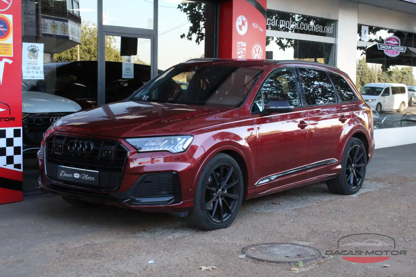 Audi Q7 45 TDI Black line plus quattro Burdeos - 2