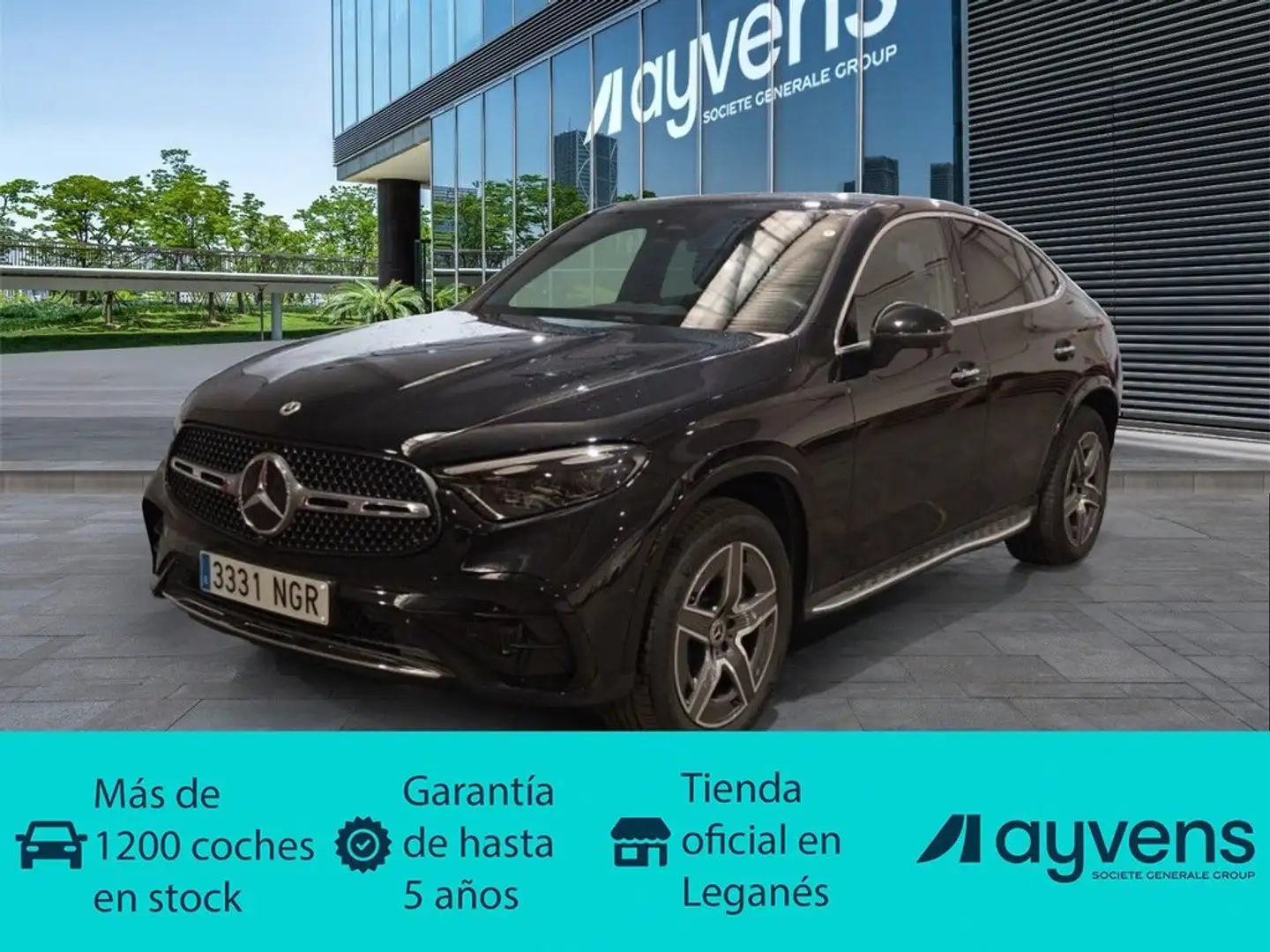 Mercedes-Benz GLC 300 Coupé 300de 4Matic Negro - 1