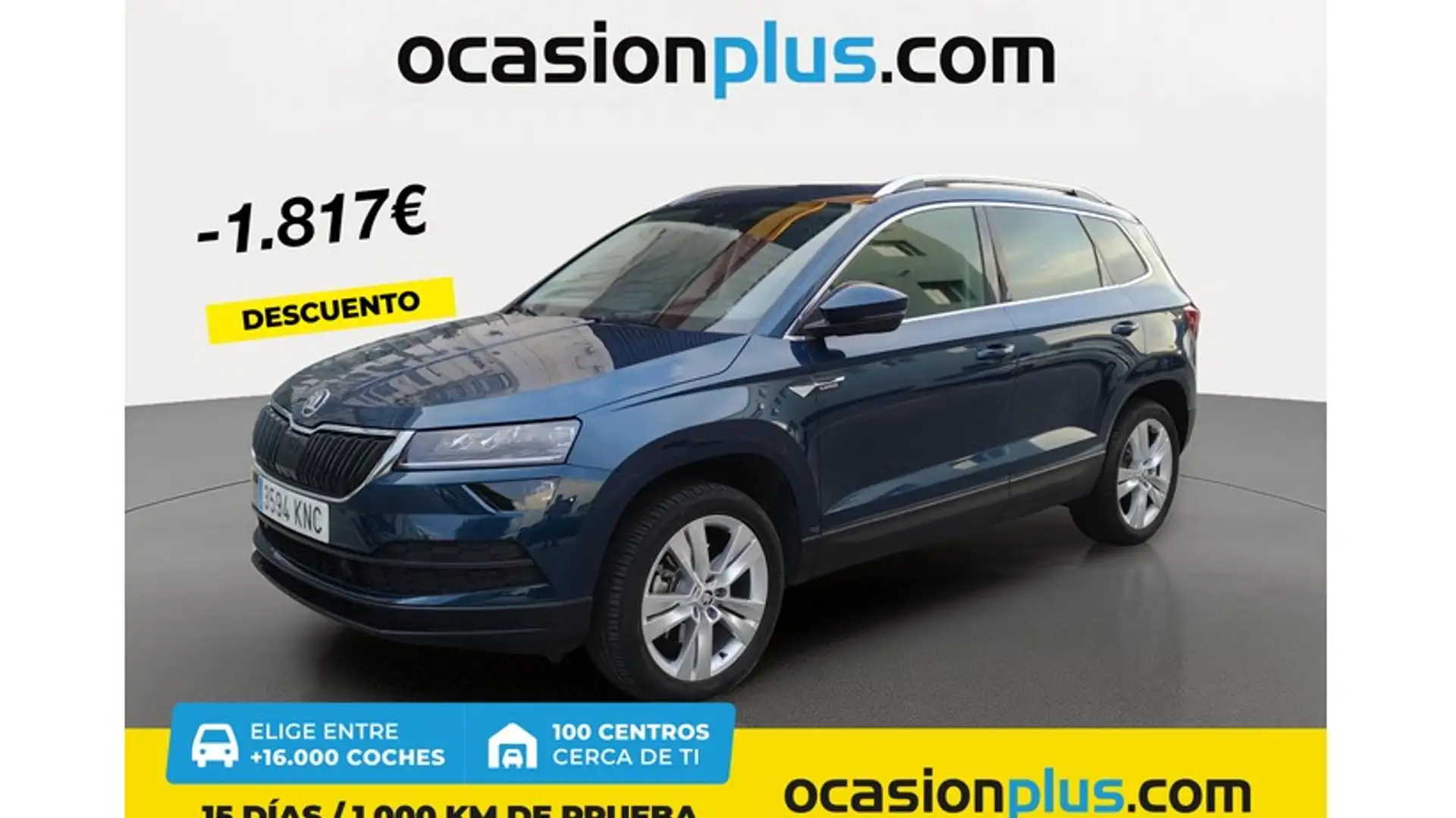 Skoda Karoq 1.5 TSI Style ACT DSG Azul - 1