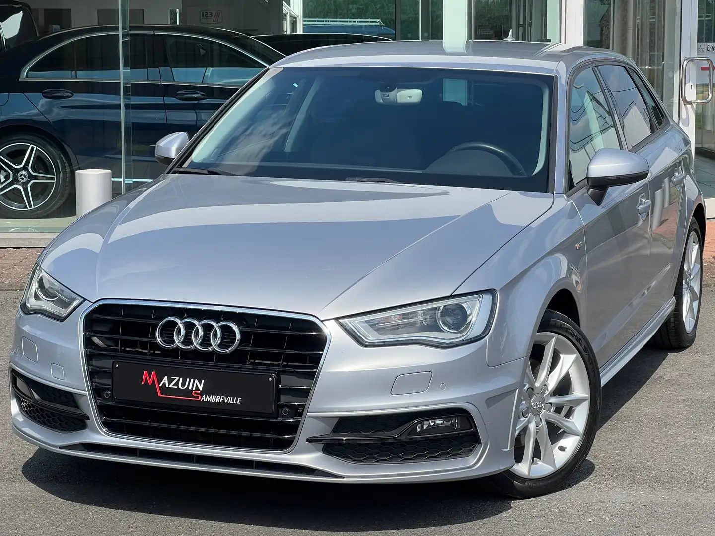Audi A3 Sportback 1.6 TDi * S-Line * 1er Proprio * Gar 1an Zilver - 1
