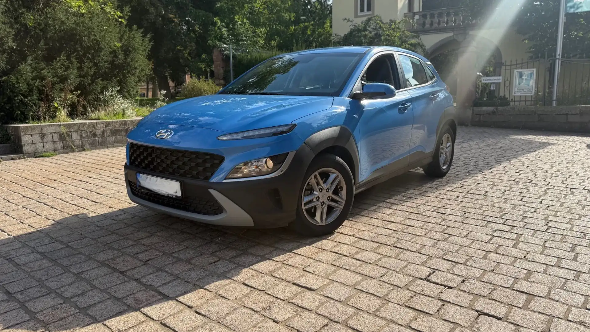 Hyundai KONA |APPLE/ANDROID|LED|SHZ|AUTOMATIK|FACELIFT Bleu - 2