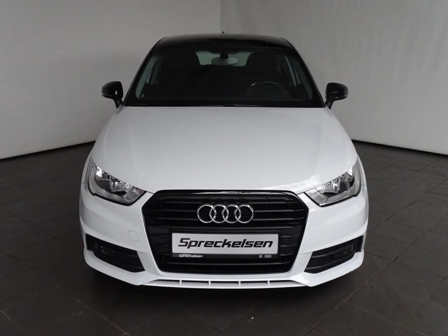 Audi A1 Sportback 1.0 TFSI Sportback s-line+Bluetooth+Klim Weiß - 2