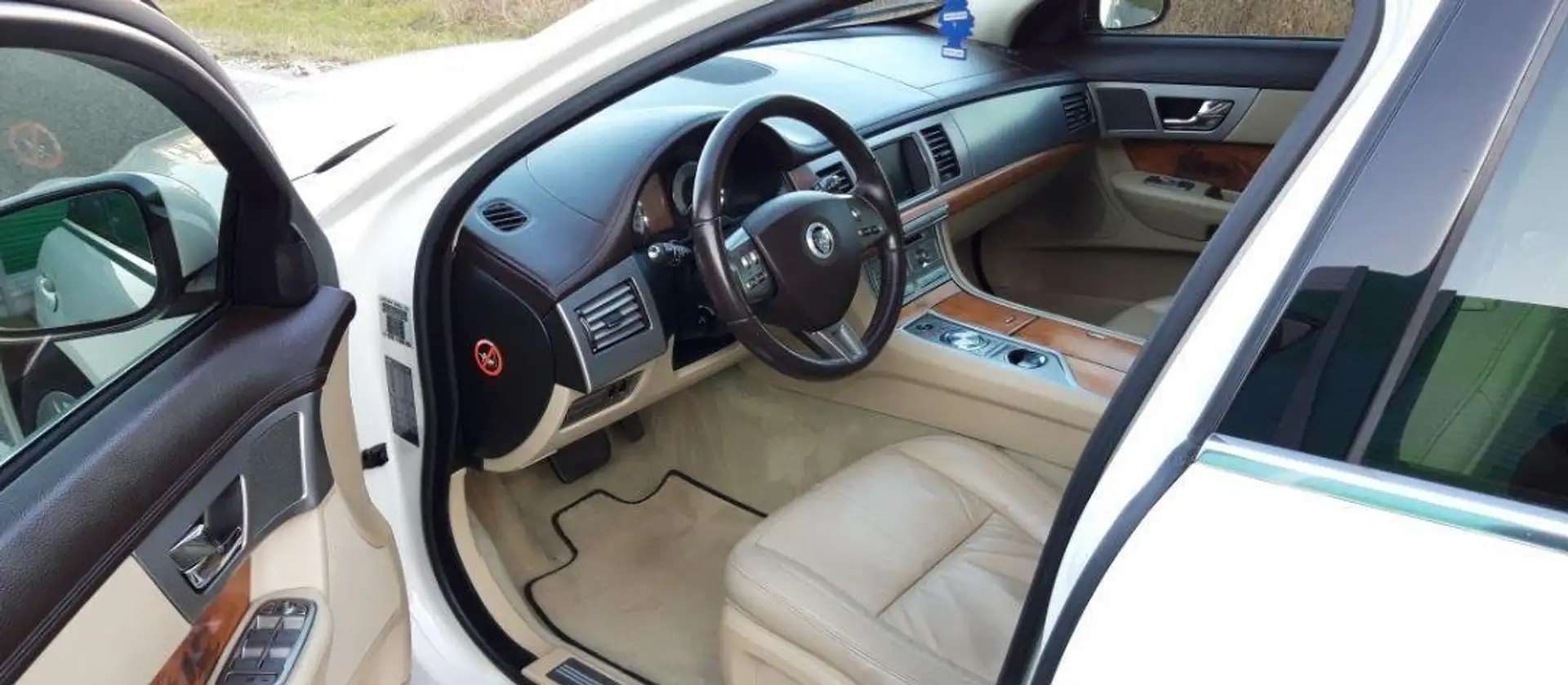 Jaguar XF 3.0 V6 Diesel Luxury Weiß - 1