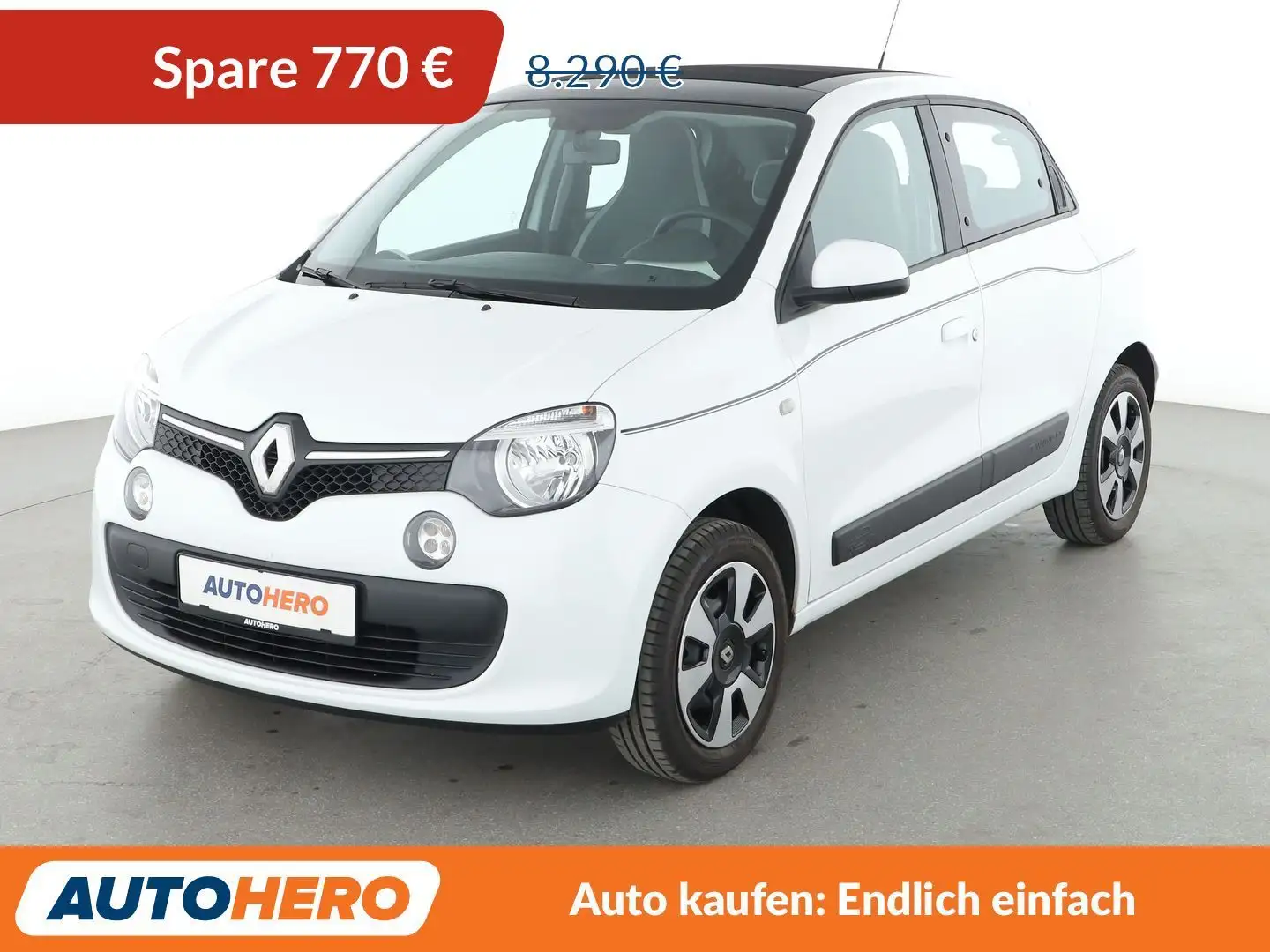 Renault Twingo 1.0 SCe Liberty*FALTDACH*LIMITER*KLIMA*GARANTIE* Weiß - 1