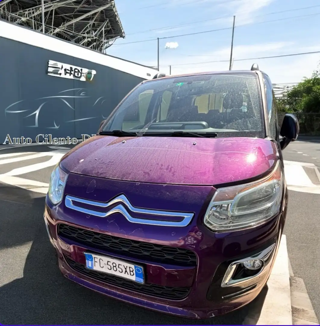 Citroen C3 Picasso C3 Picasso Picasso 1.6 bluehdi Exclusive 100cv Fialová - 2