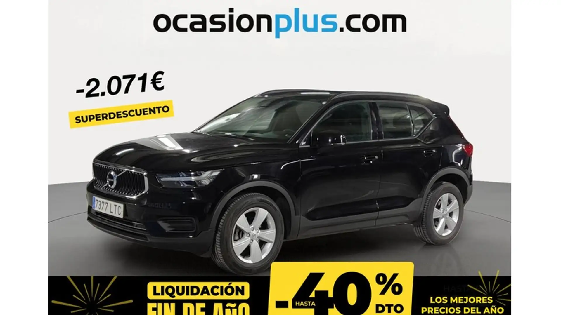 Volvo XC40 T2 Momentum Core Noir - 1